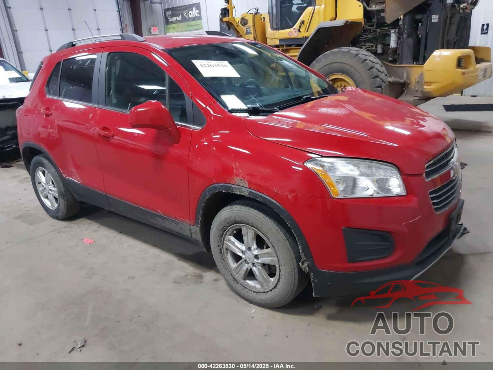 CHEVROLET TRAX 2015 - KL7CJLSB5FB174554