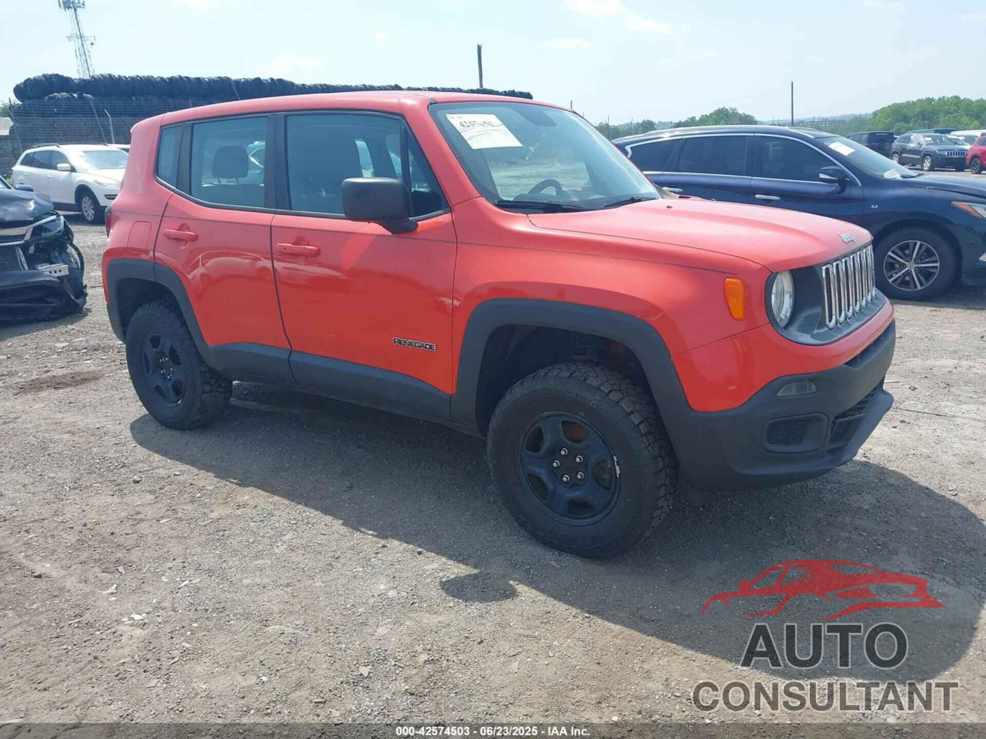 JEEP RENEGADE 2017 - ZACCJBAB6HPE90195
