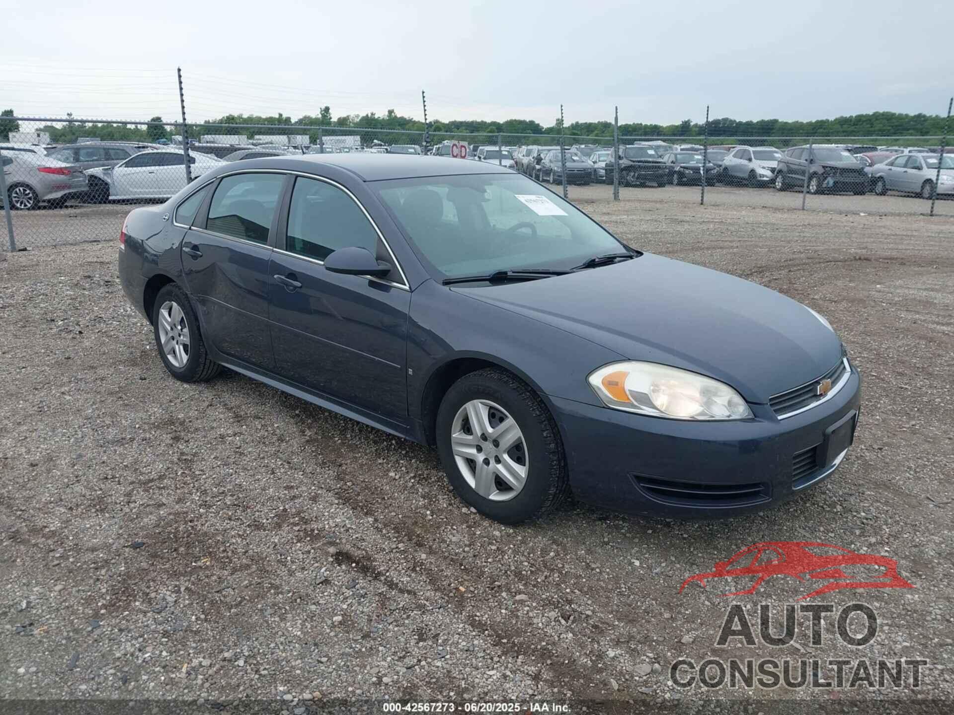 CHEVROLET IMPALA 2009 - 2G1WB57K191223702