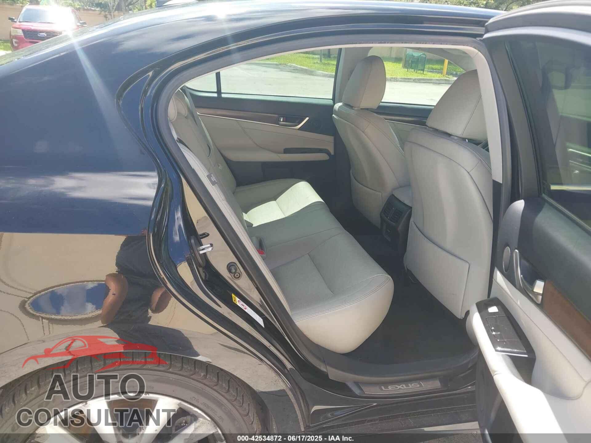 LEXUS GS 2013 - JTHBE1BL3D5008186