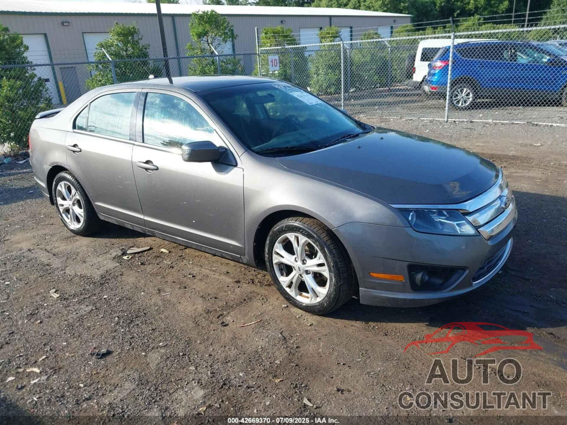FORD FUSION 2012 - 3FAHP0HA6CR292887