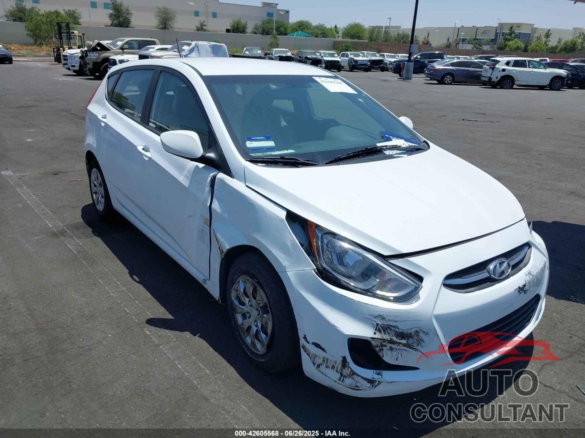 HYUNDAI ACCENT 2017 - KMHCT5AE4HU323981