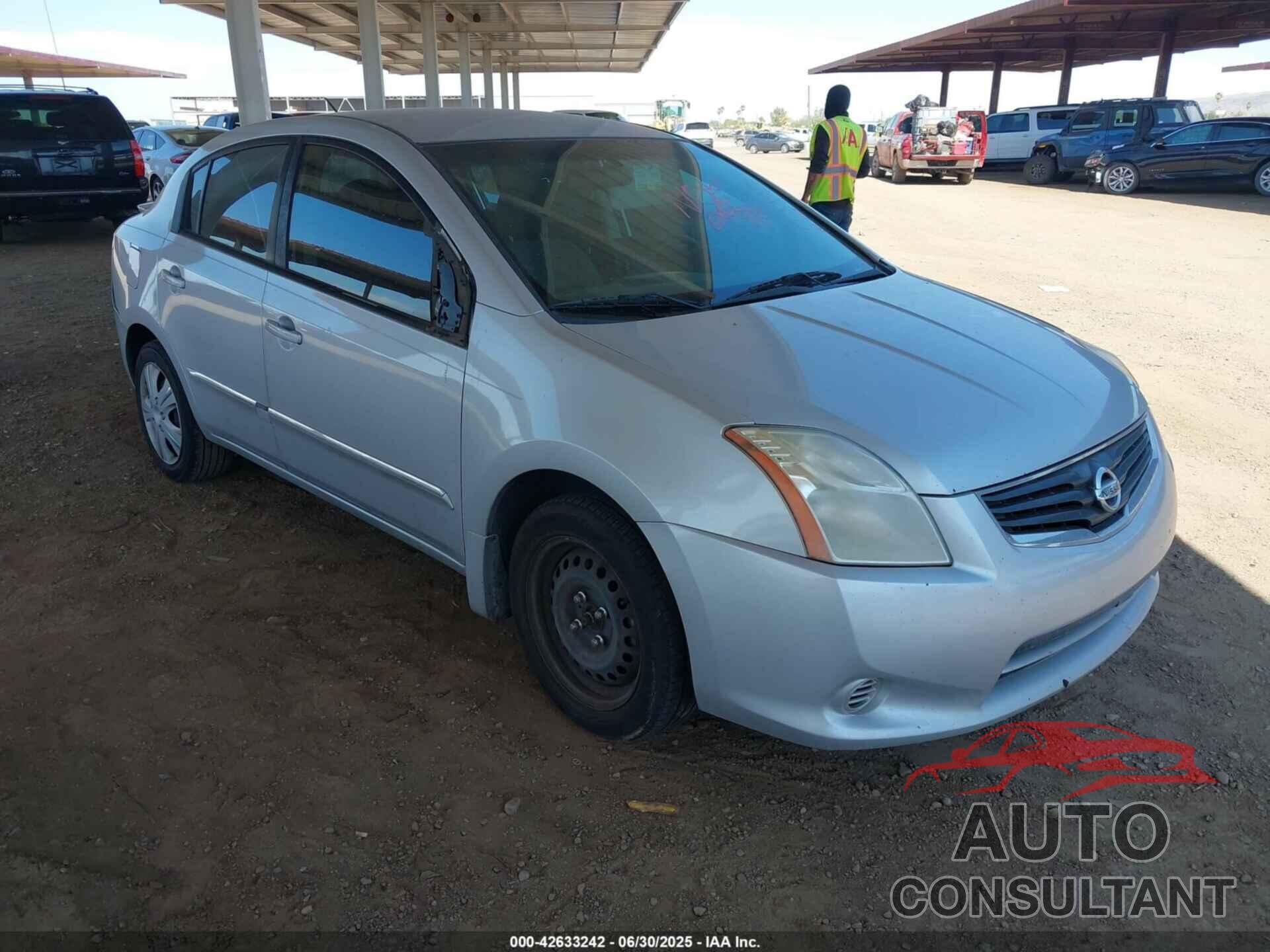 NISSAN SENTRA 2012 - 3N1AB6AP6CL775507