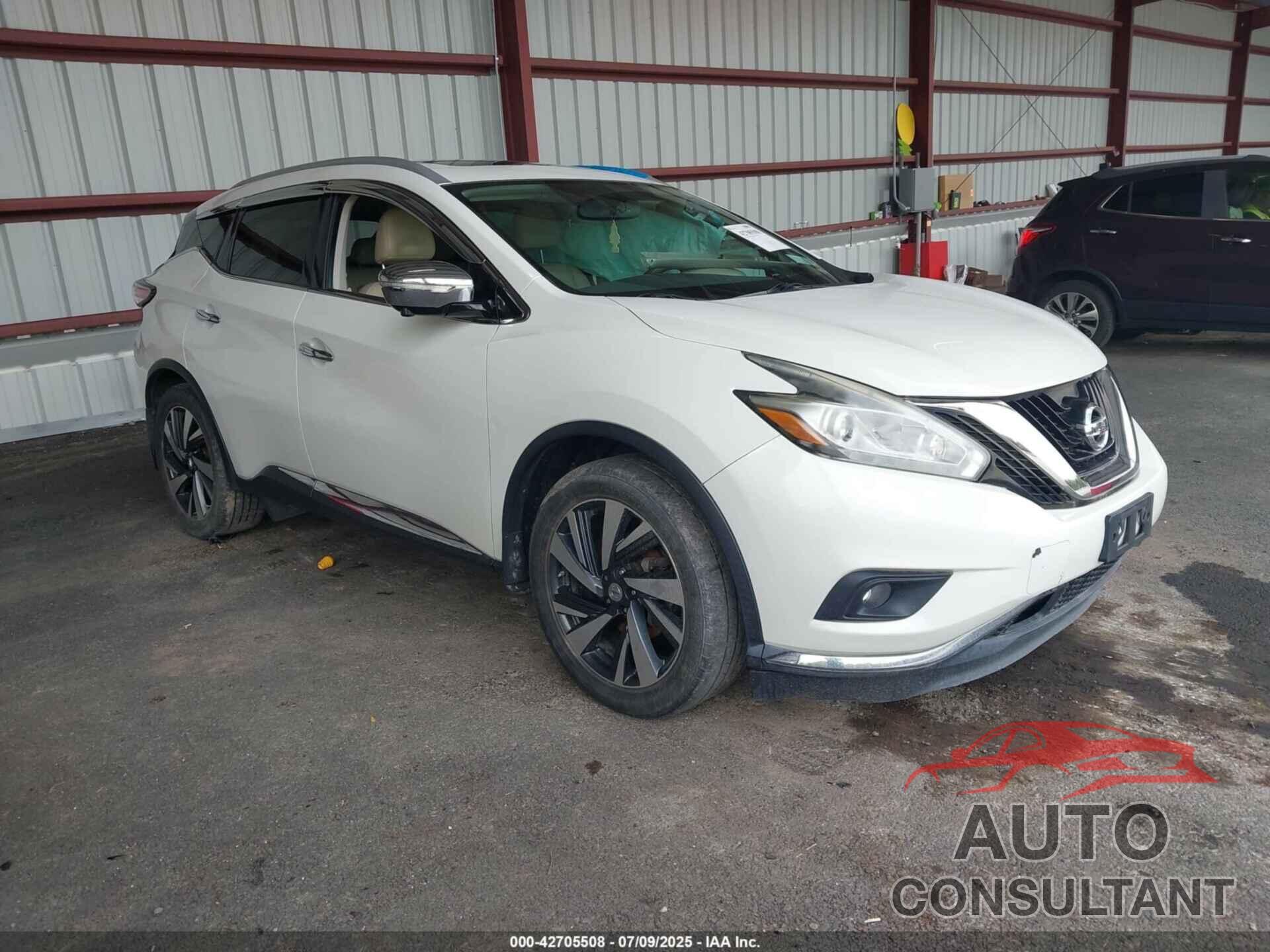 NISSAN MURANO 2015 - 5N1AZ2MH9FN272351