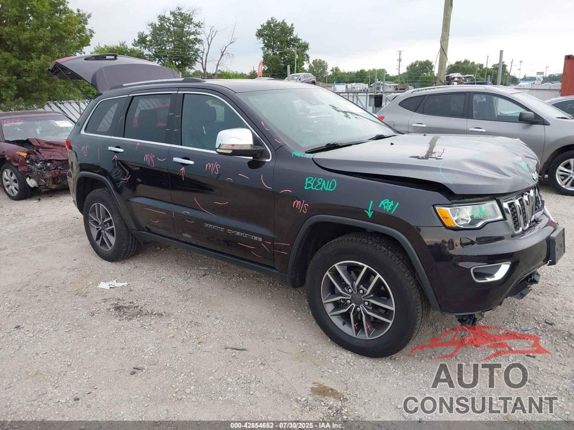 JEEP GRAND CHEROKEE 2019 - 1C4RJFBG1KC844972