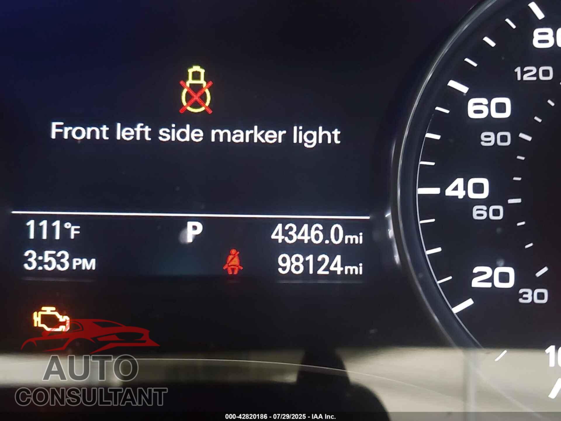 AUDI A7 2017 - WAU22AFC4HN102939