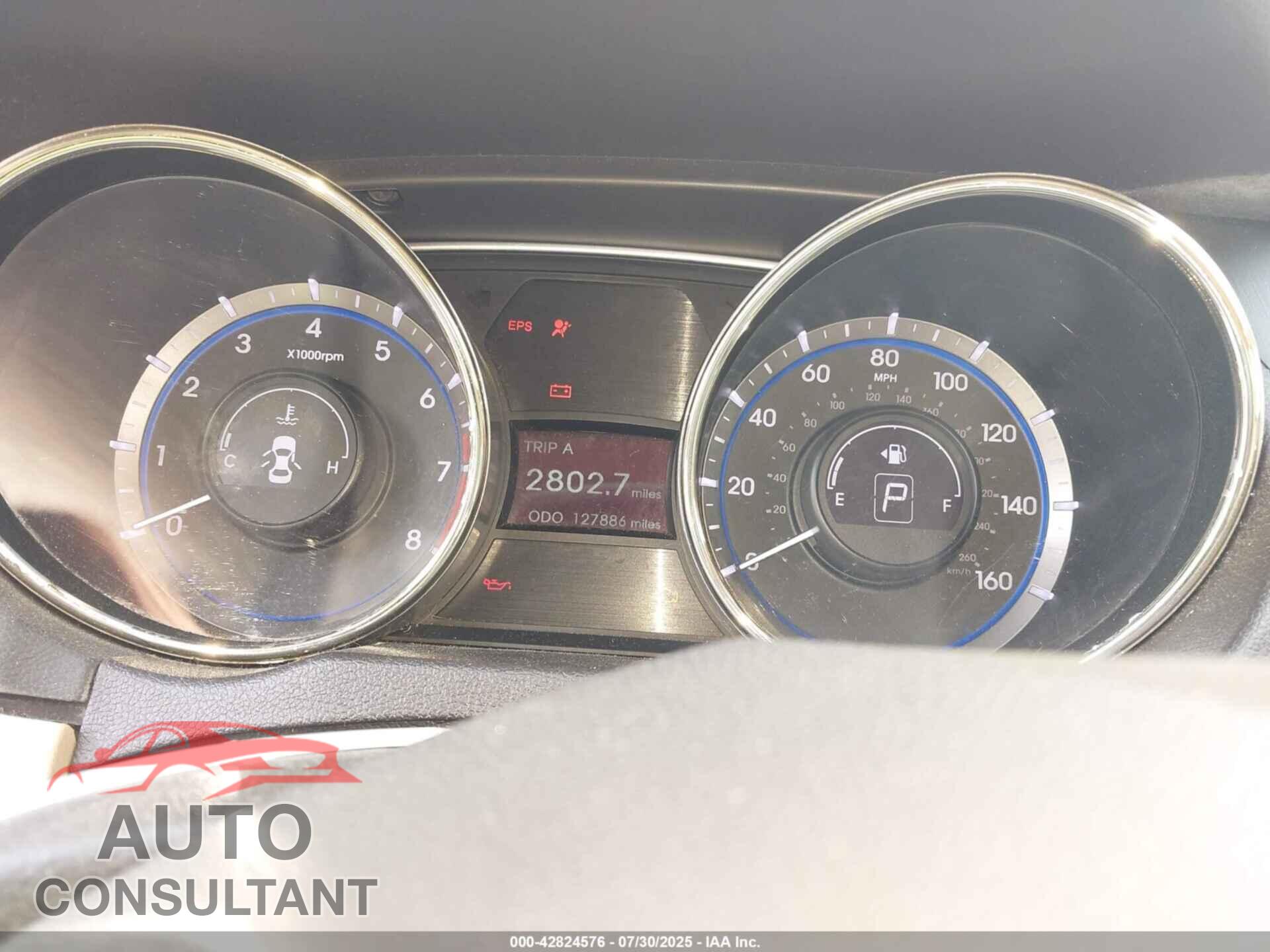 HYUNDAI SONATA 2012 - 5NPEB4AC6CH429845