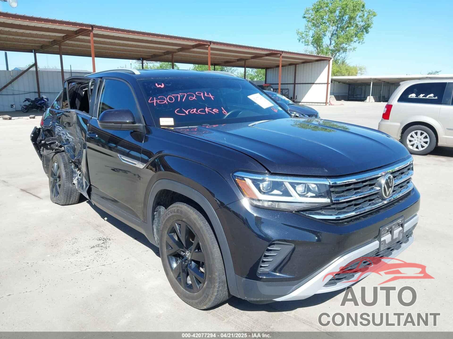 VOLKSWAGEN ATLAS CROSS SPORT 2021 - 1V2DC2CA6MC222828
