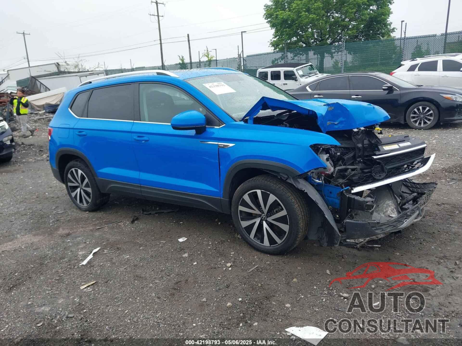 VOLKSWAGEN TAOS 2022 - 3VVLX7B26NM038287