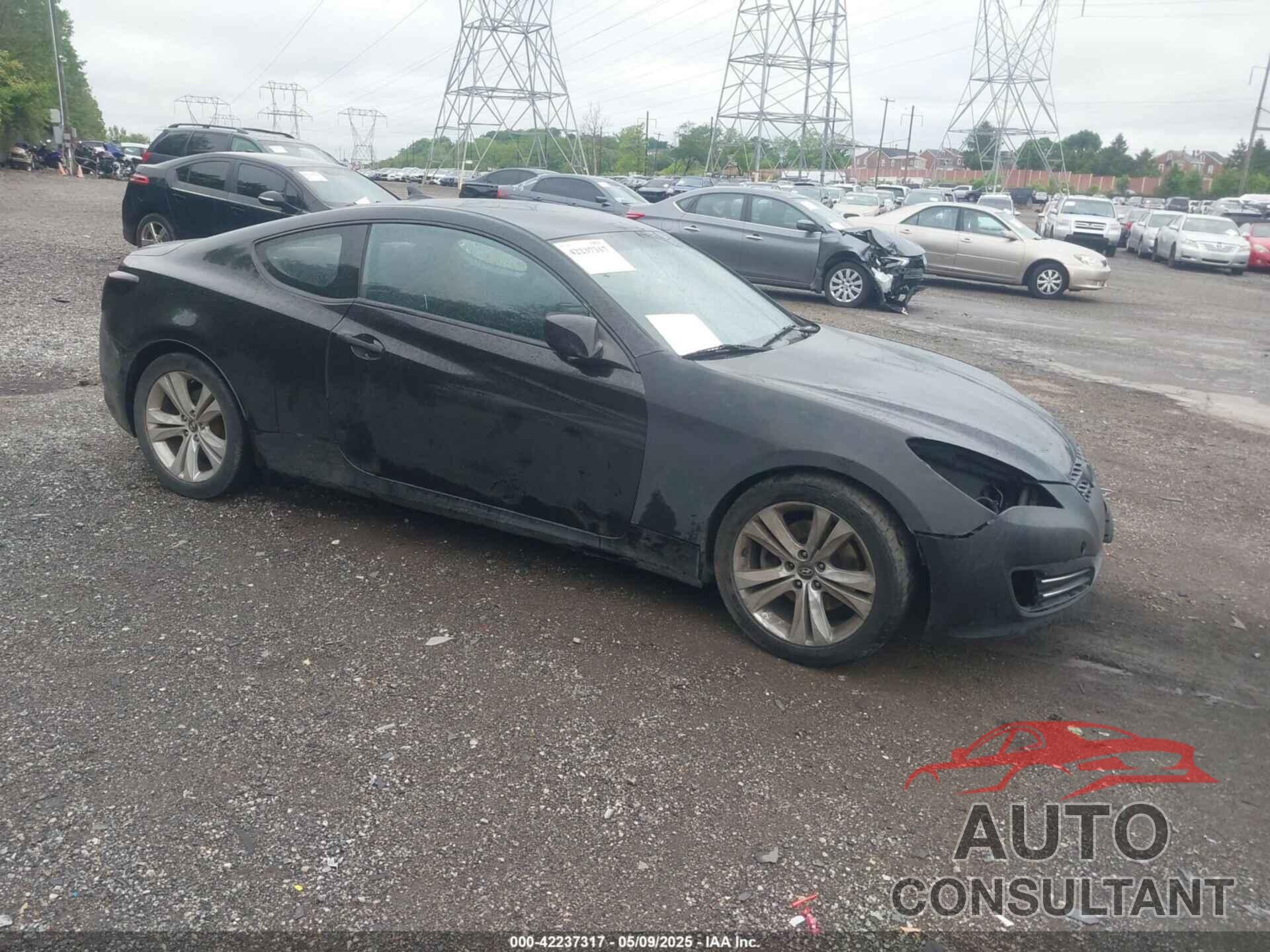 HYUNDAI GENESIS 2010 - KMHHT6KD7AU028056