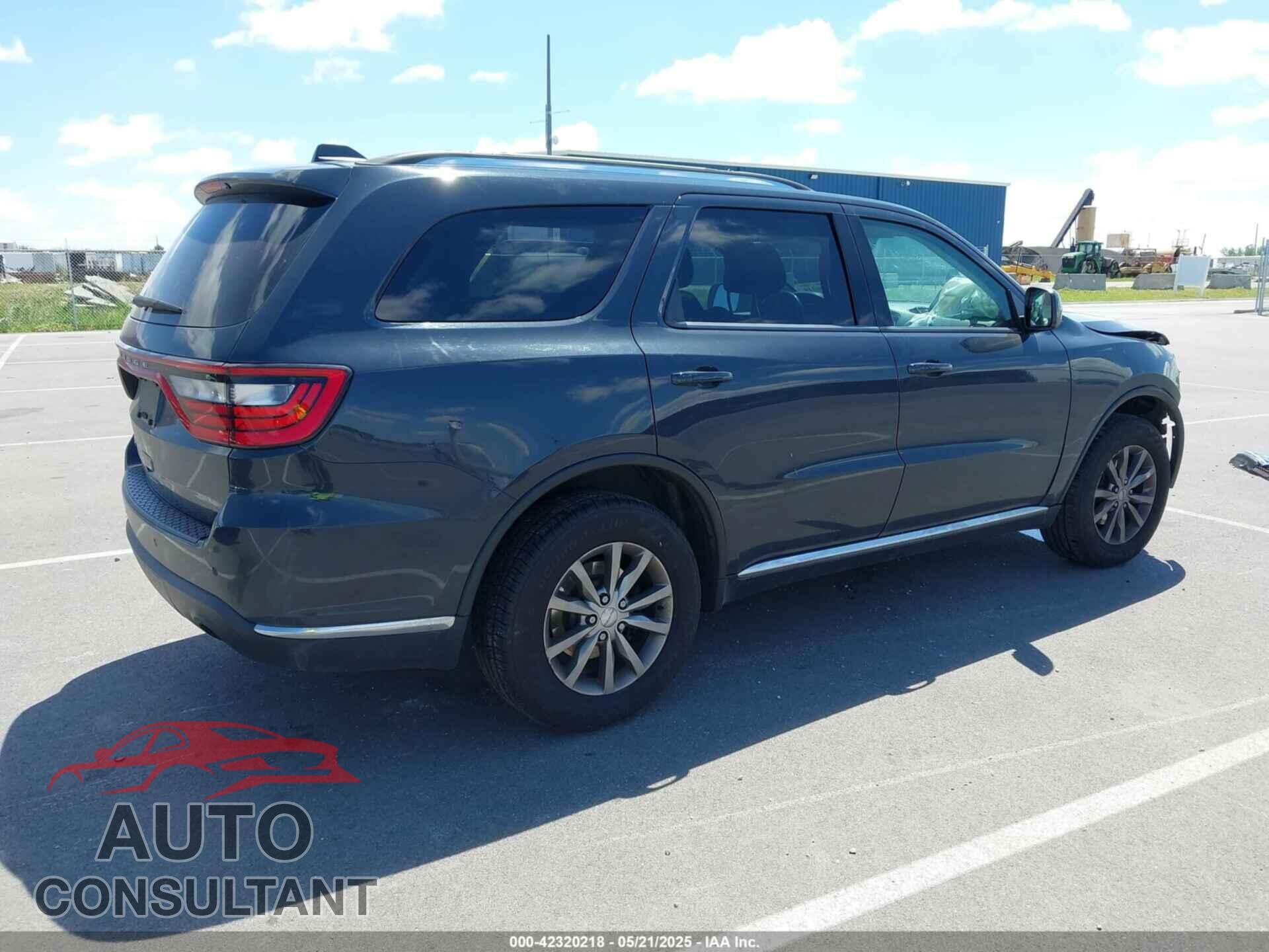 DODGE DURANGO 2018 - 1C4RDJAG9JC111305