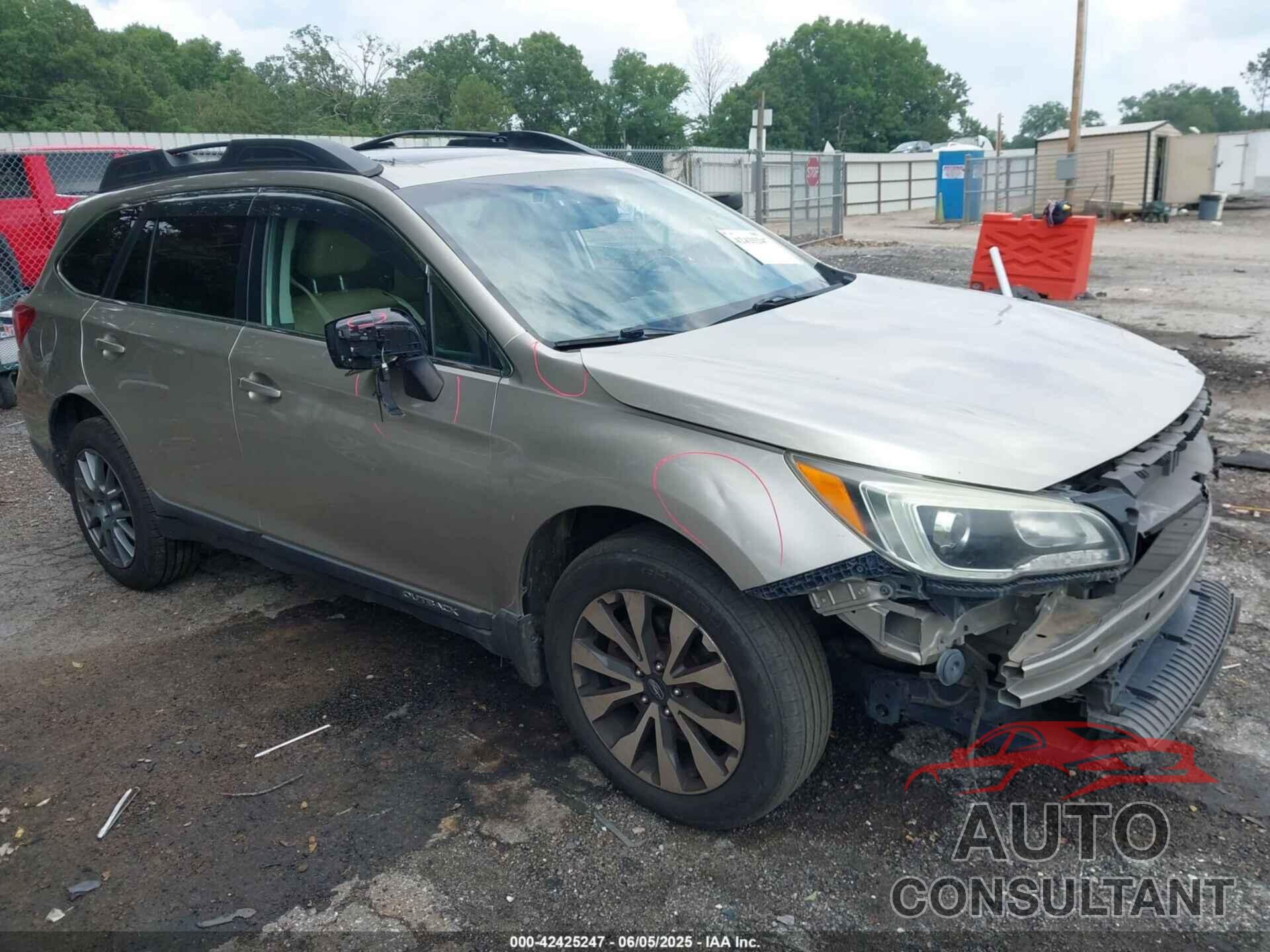 SUBARU OUTBACK 2015 - 4S4BSENC4F3245972