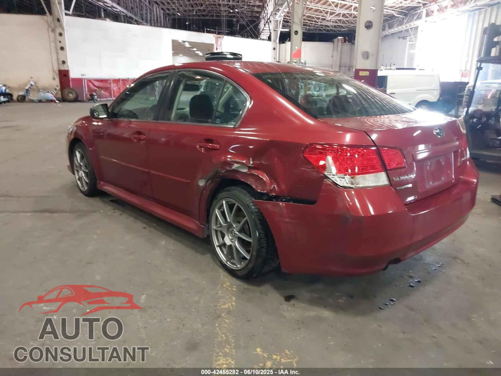 SUBARU LEGACY 2013 - 4S3BMAA62D1020532