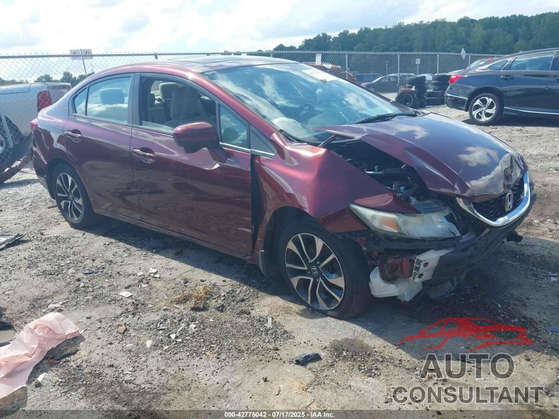 HONDA CIVIC 2014 - 19XFB2F84EE003060