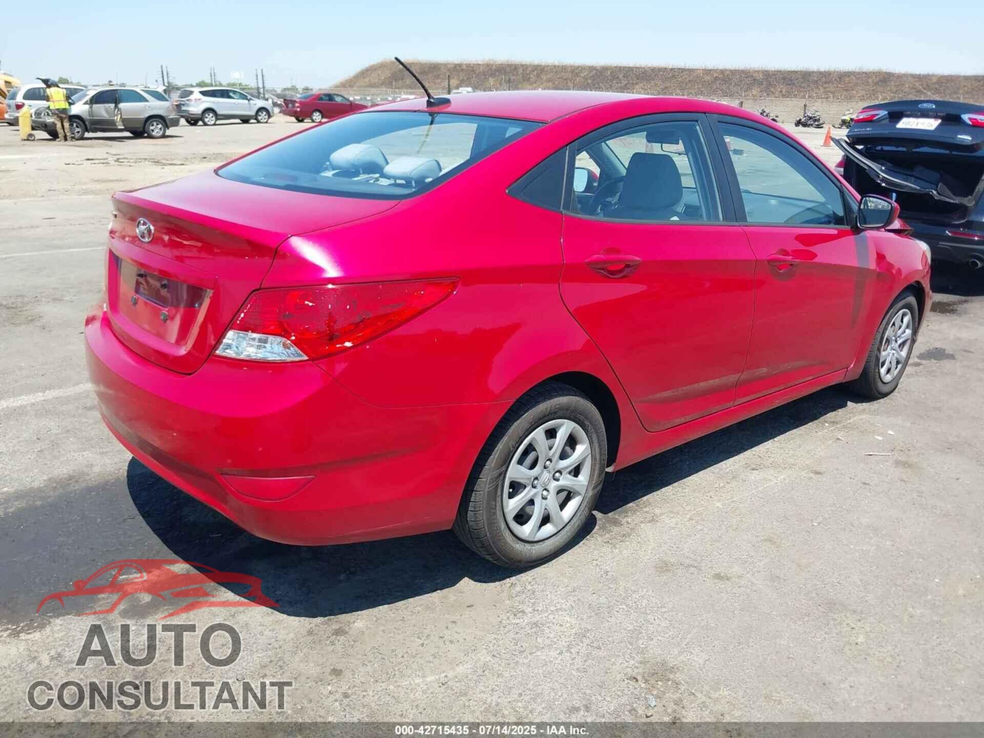 HYUNDAI ACCENT 2014 - KMHCT4AE4EU714473