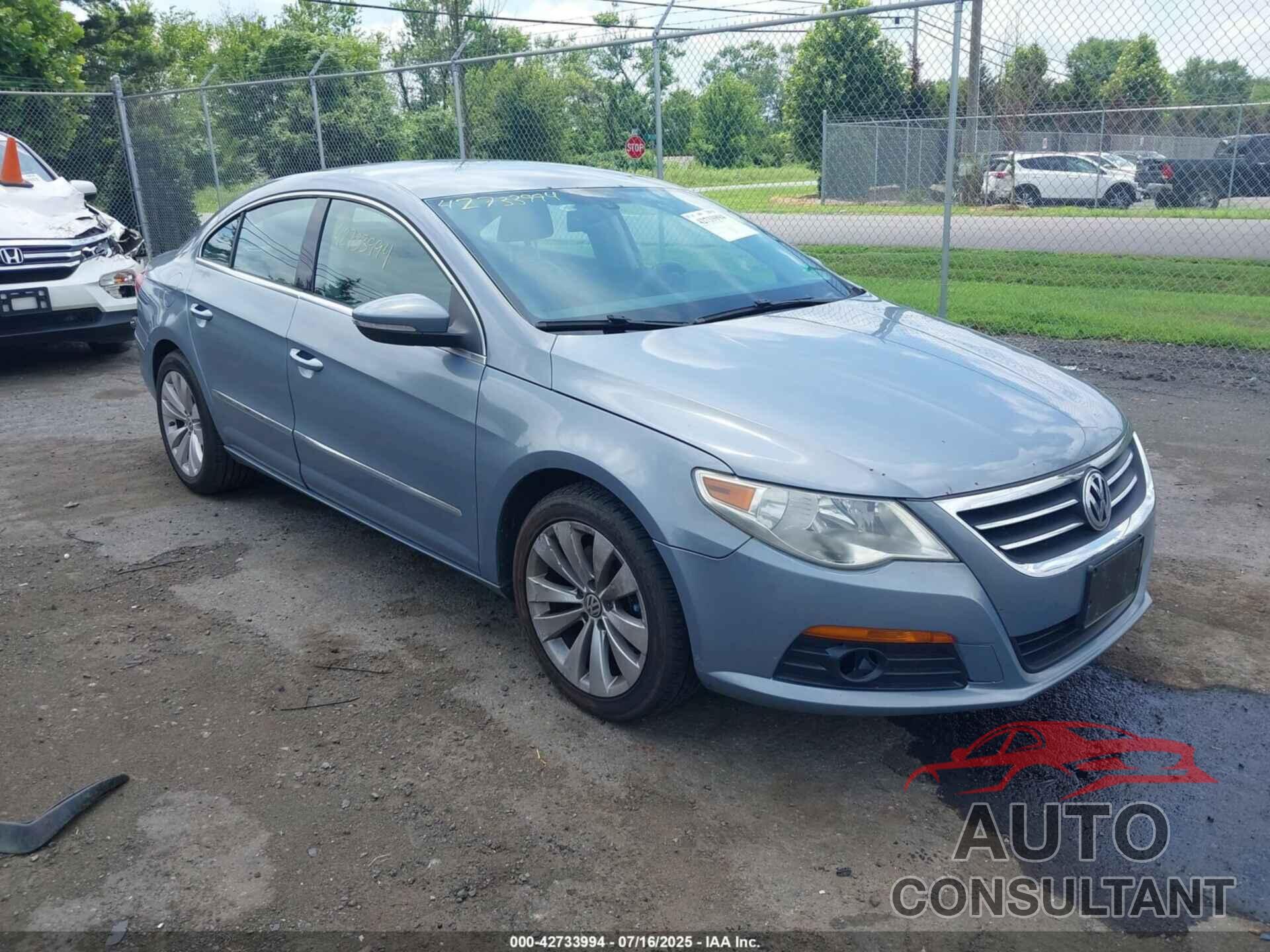 VOLKSWAGEN CC 2009 - WVWNL73C49E540558