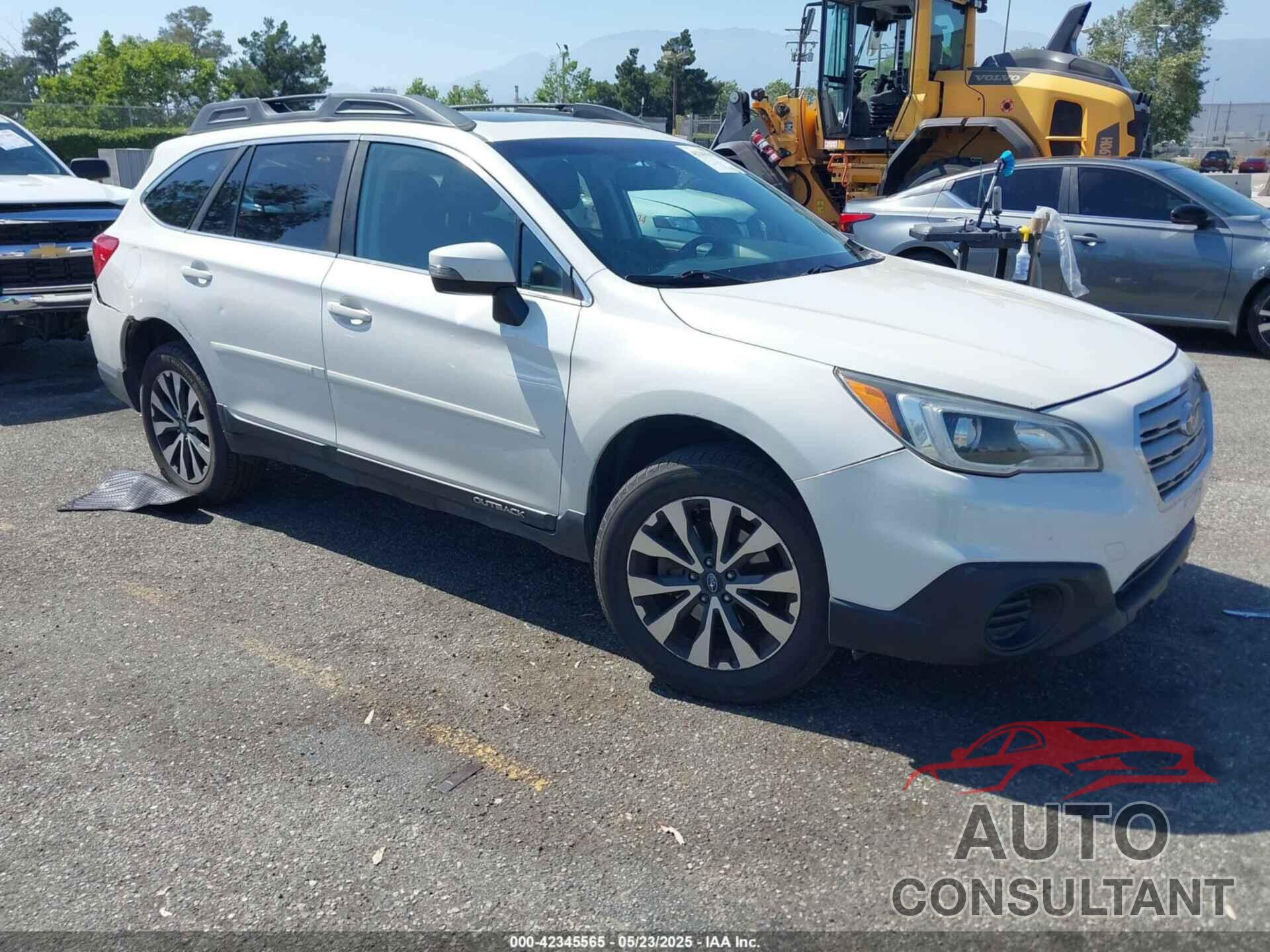 SUBARU OUTBACK 2017 - 4S4BSAKC0H3312129