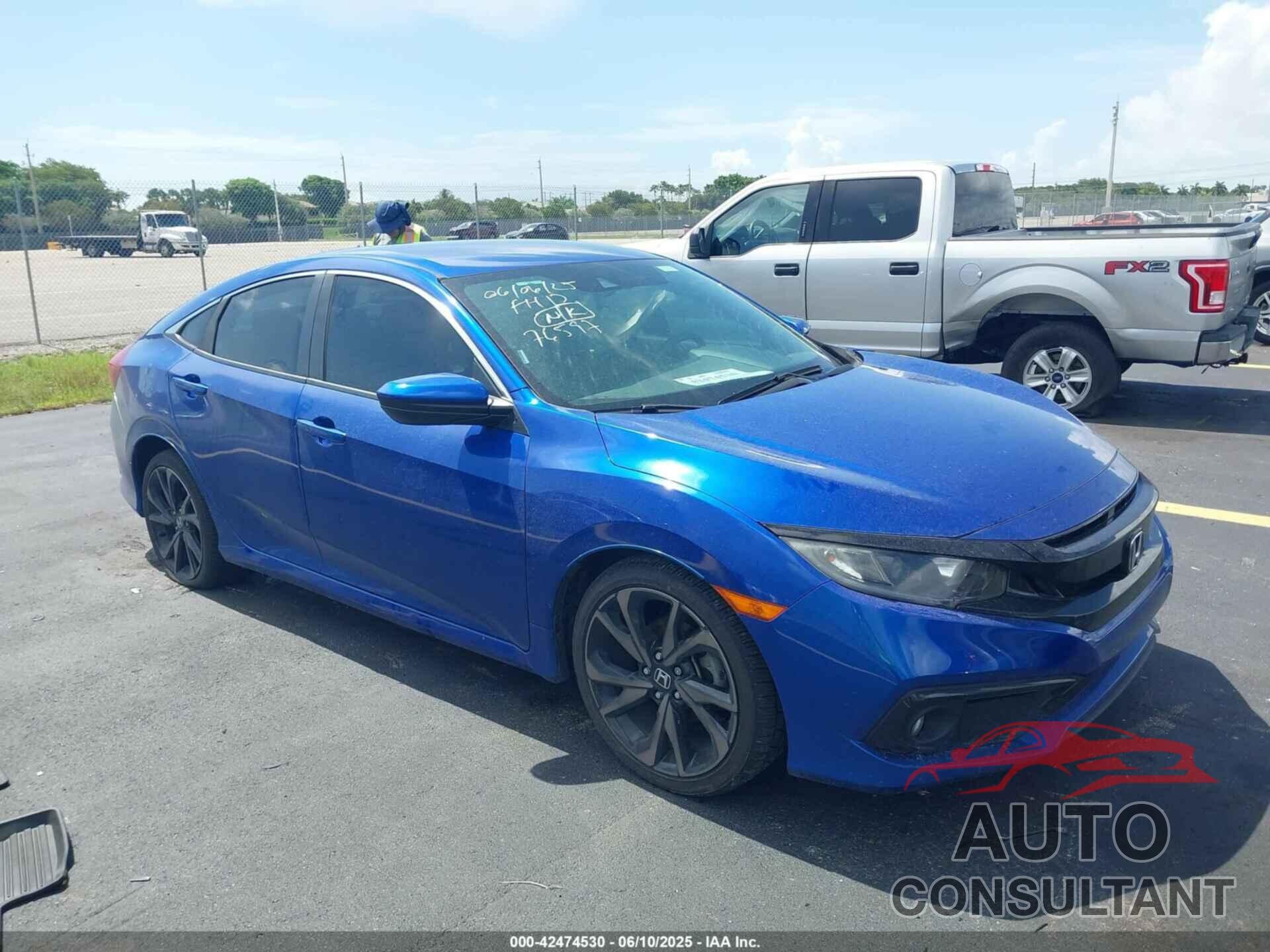 HONDA CIVIC 2020 - 2HGFC2F87LH576597