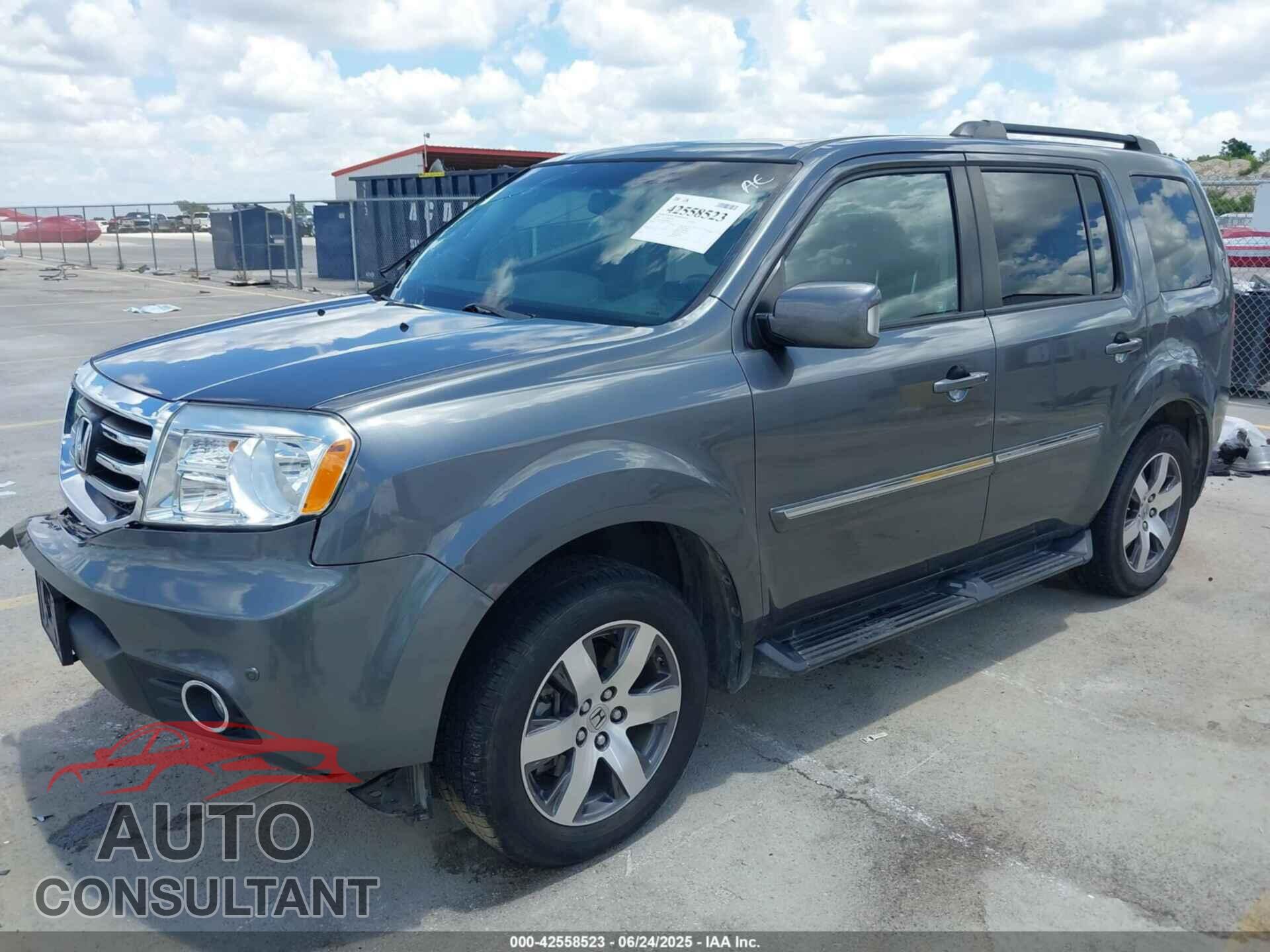 HONDA PILOT 2012 - 5FNYF3H99CB040671