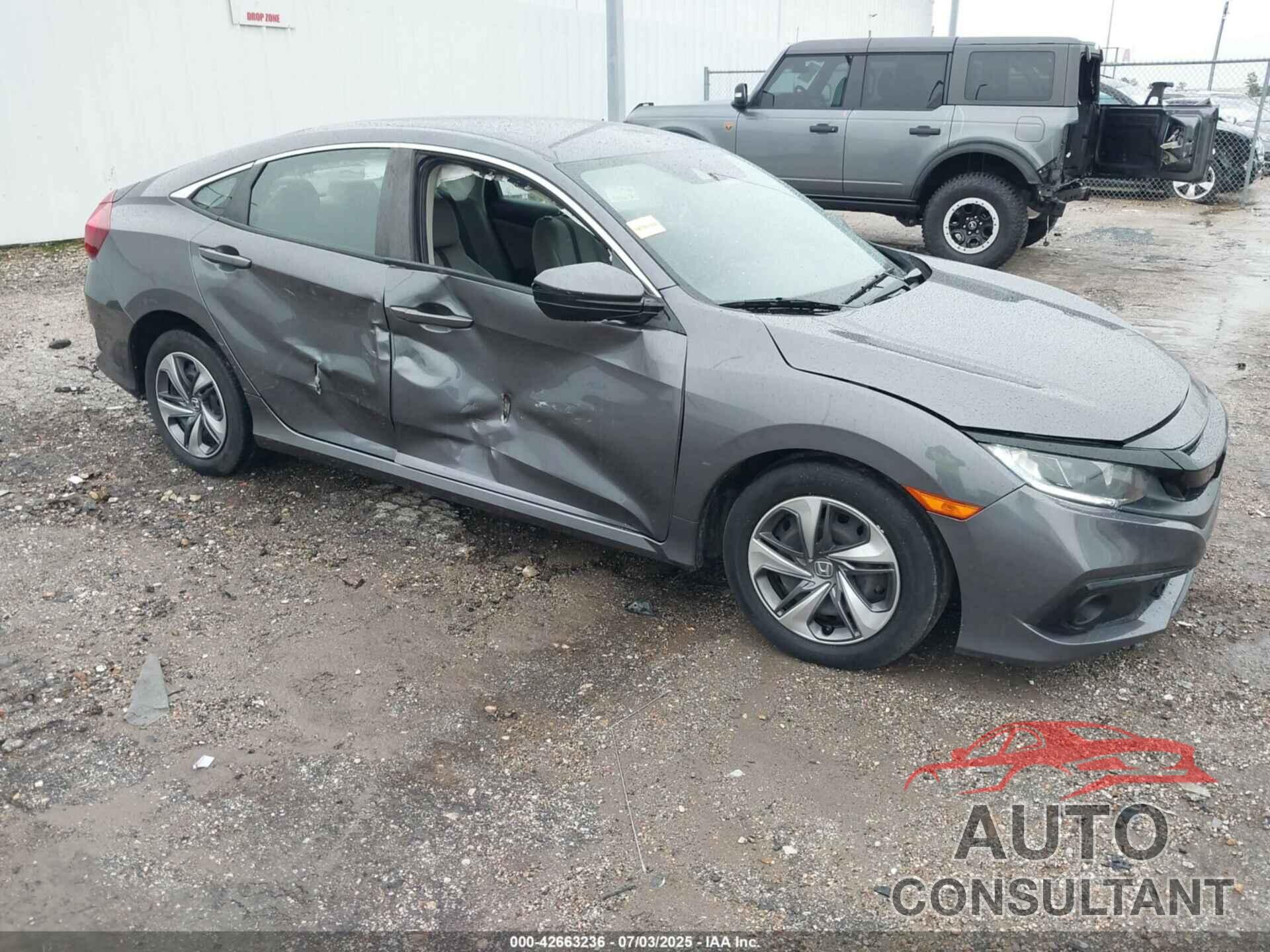 HONDA CIVIC 2019 - 2HGFC2F61KH500175