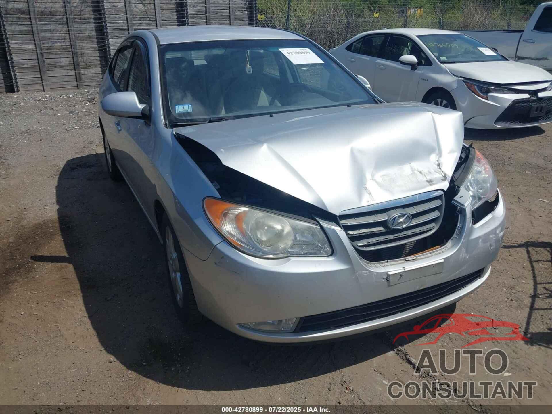 HYUNDAI ELANTRA 2010 - KMHDU4AD9AU205692