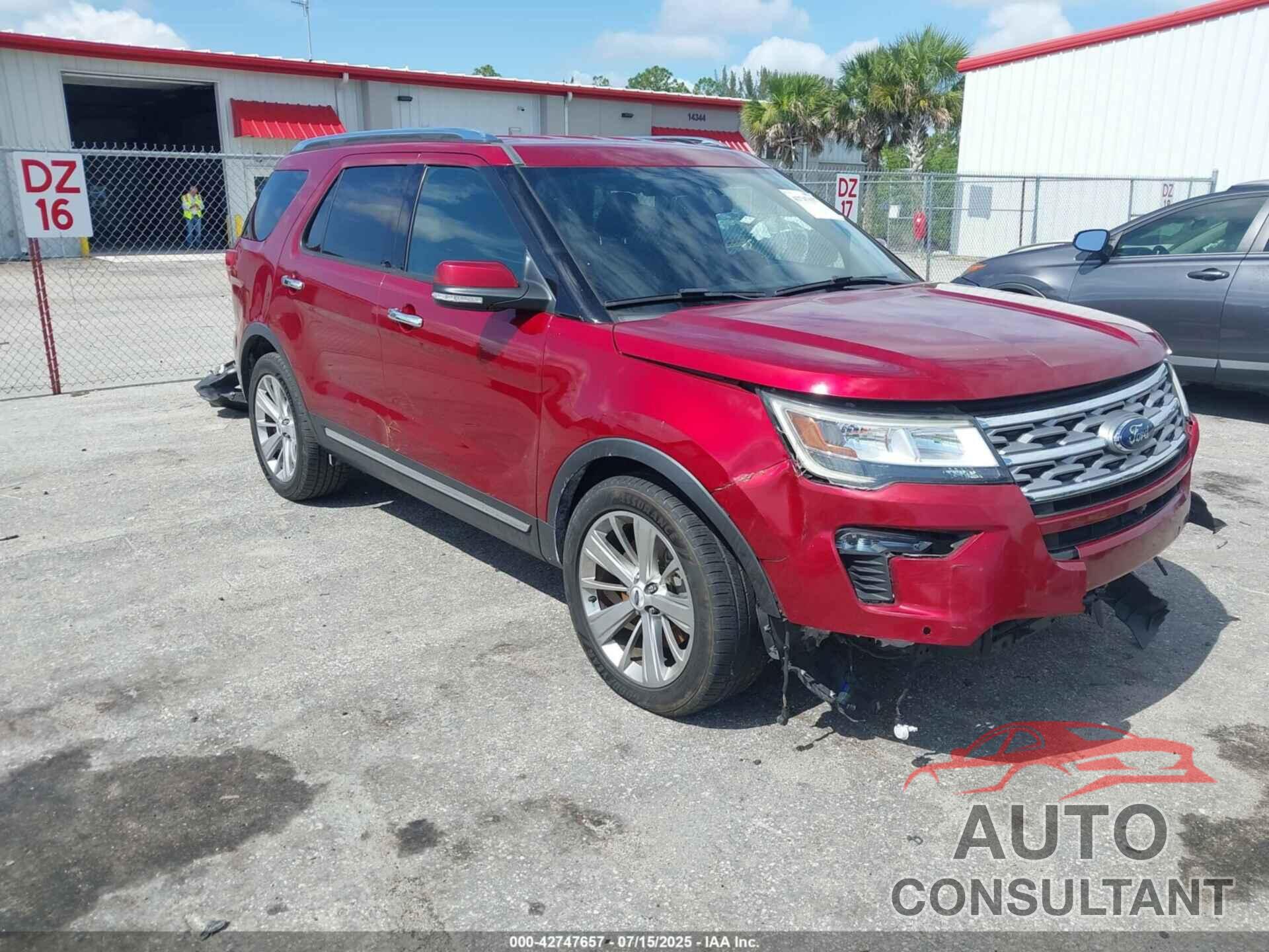 FORD EXPLORER 2019 - 1FM5K7F84KGA17377