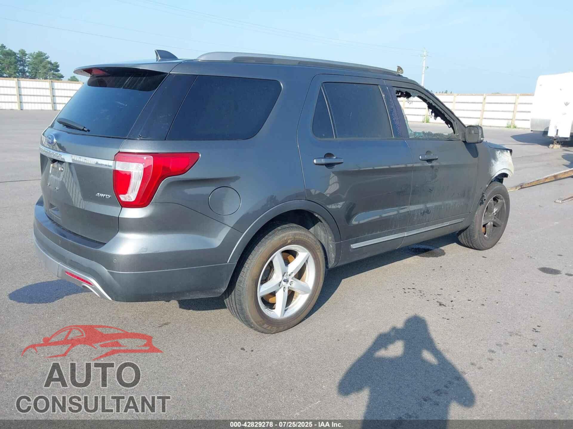 FORD EXPLORER 2017 - 1FM5K8D83HGD41485