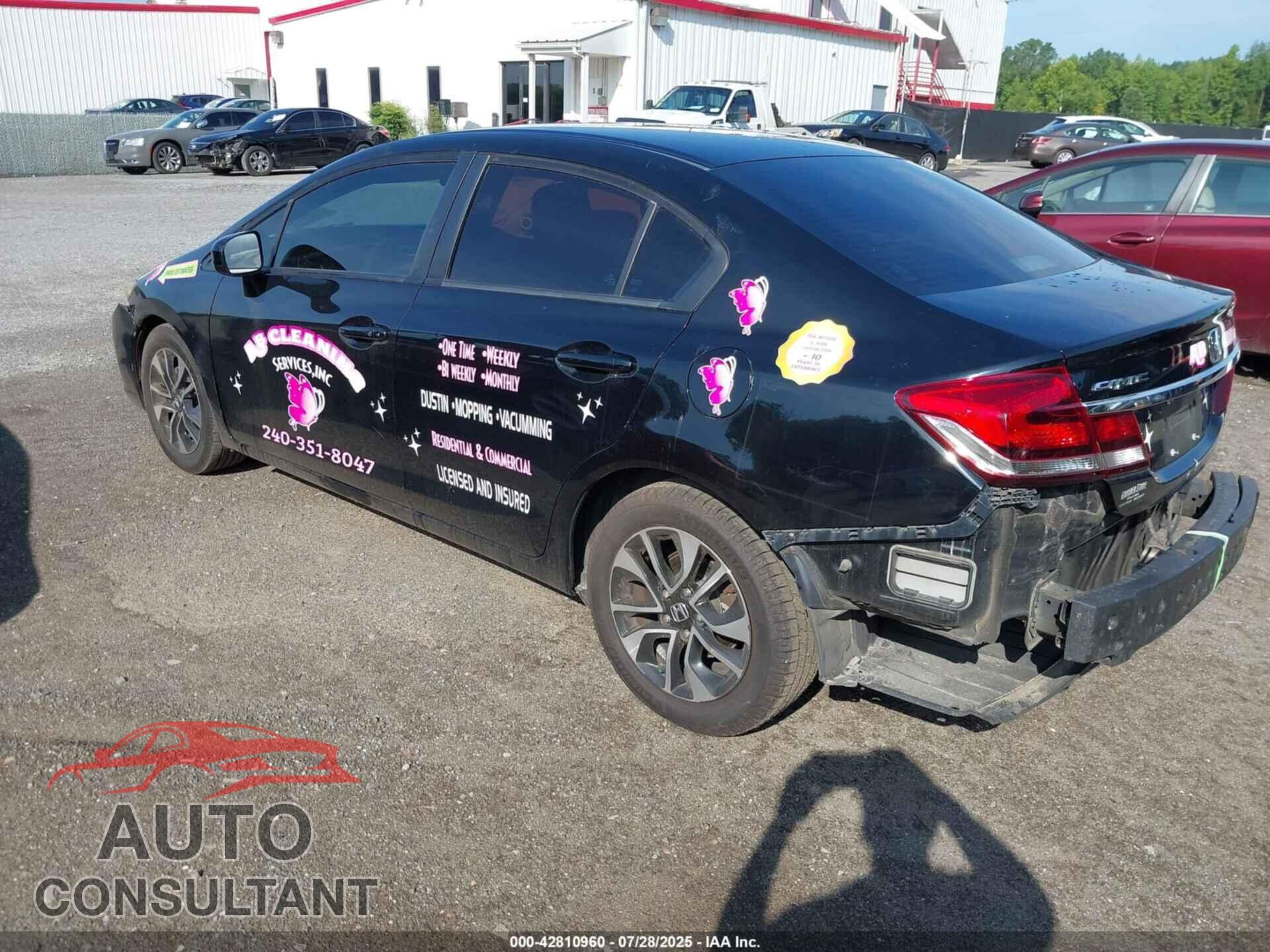 HONDA CIVIC 2015 - 19XFB2F80FE269080
