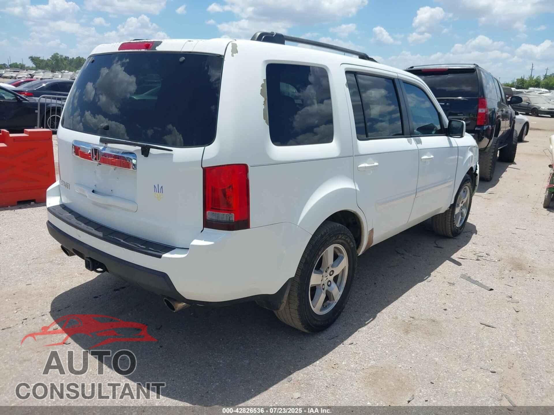HONDA PILOT 2009 - 5FNYF38579B024815