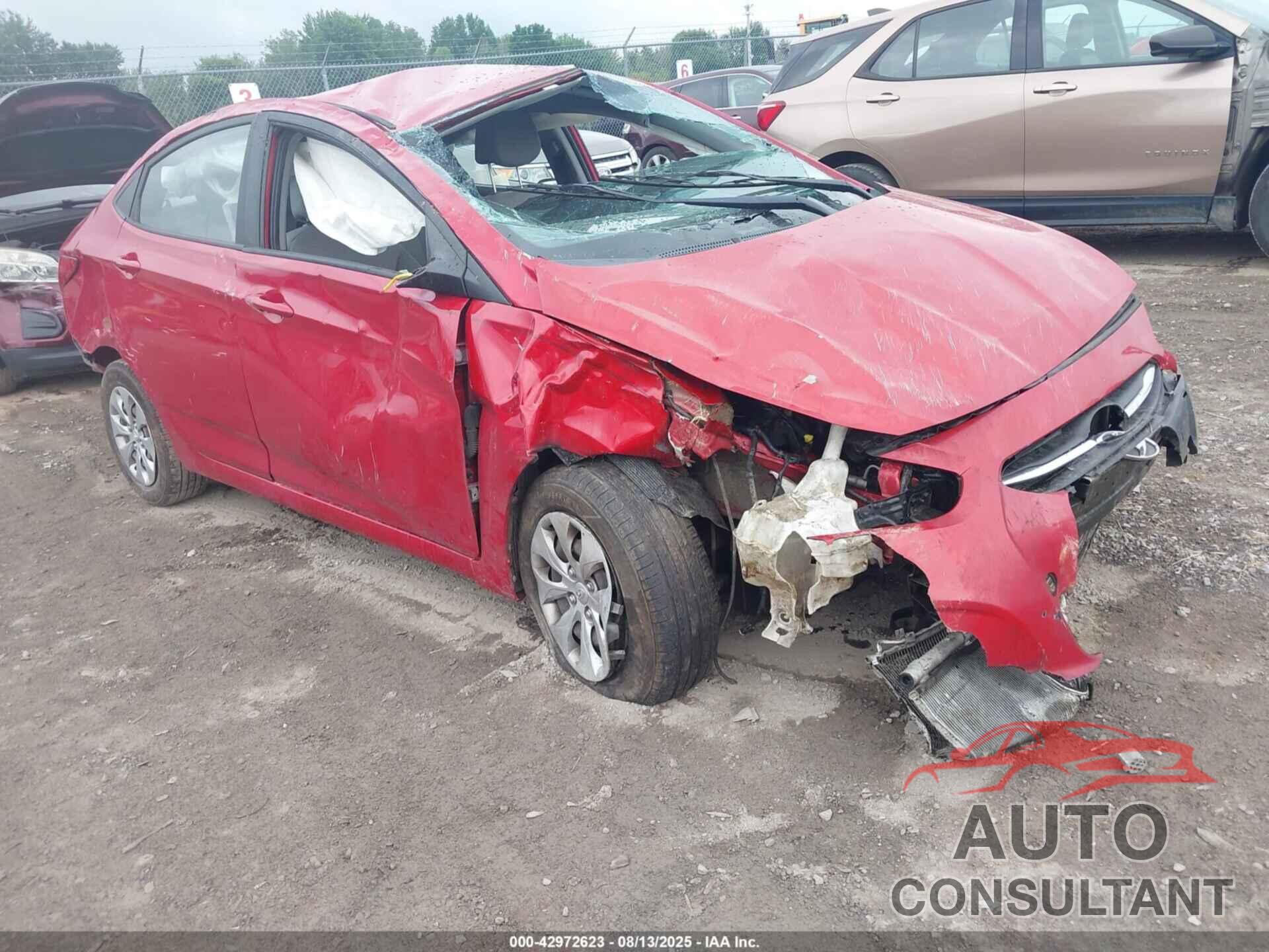 HYUNDAI ACCENT 2017 - KMHCT4AE7HU245545