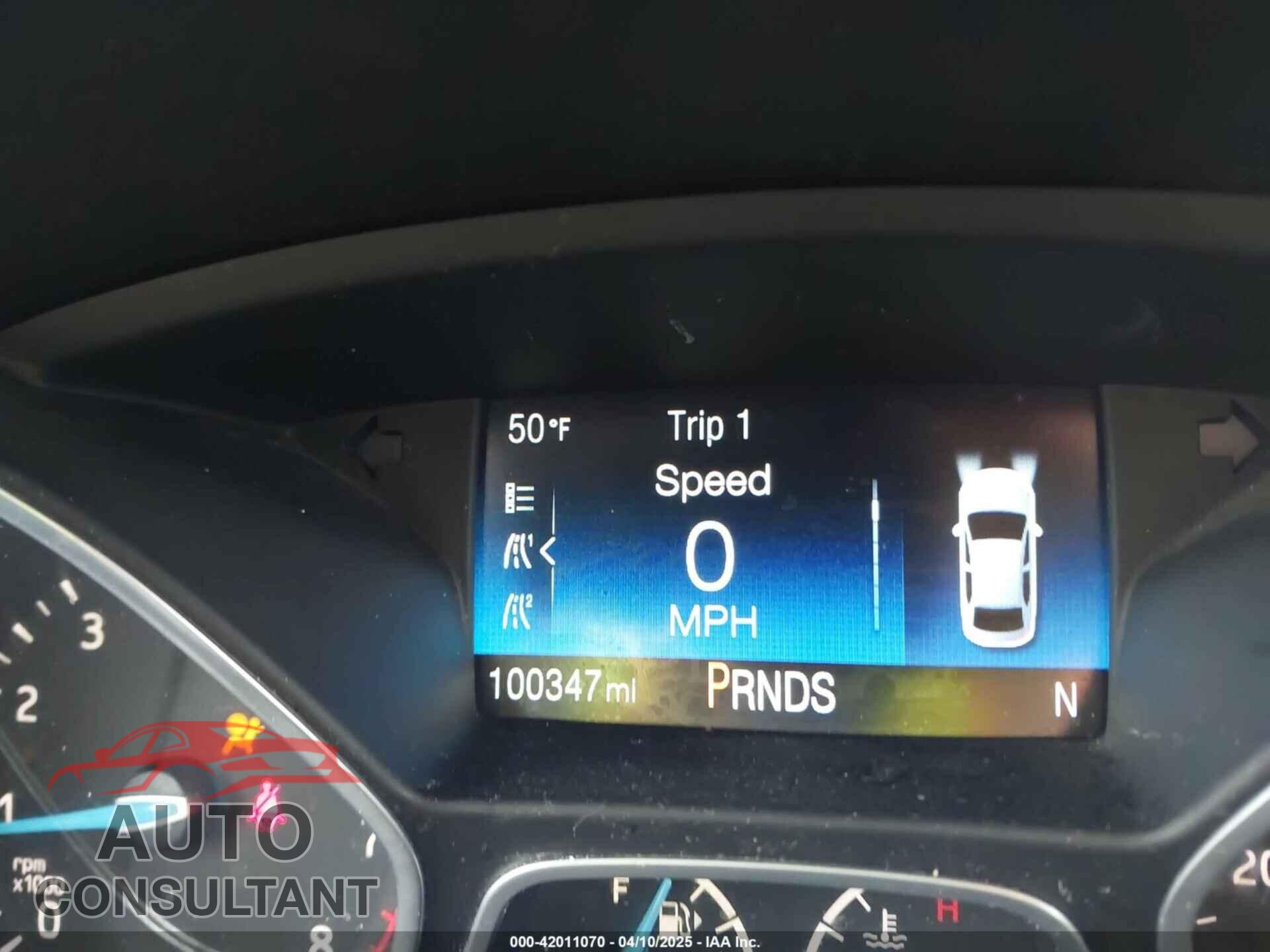 FORD FOCUS 2016 - 1FADP3F27GL403480