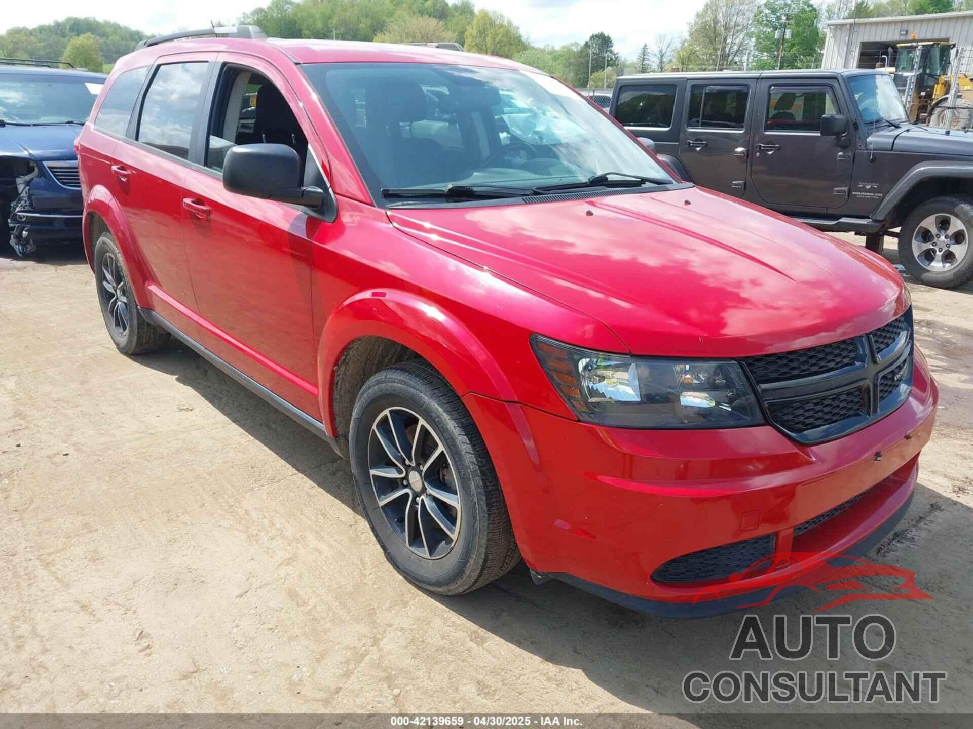 DODGE JOURNEY 2017 - 3C4PDDAG0HT610579