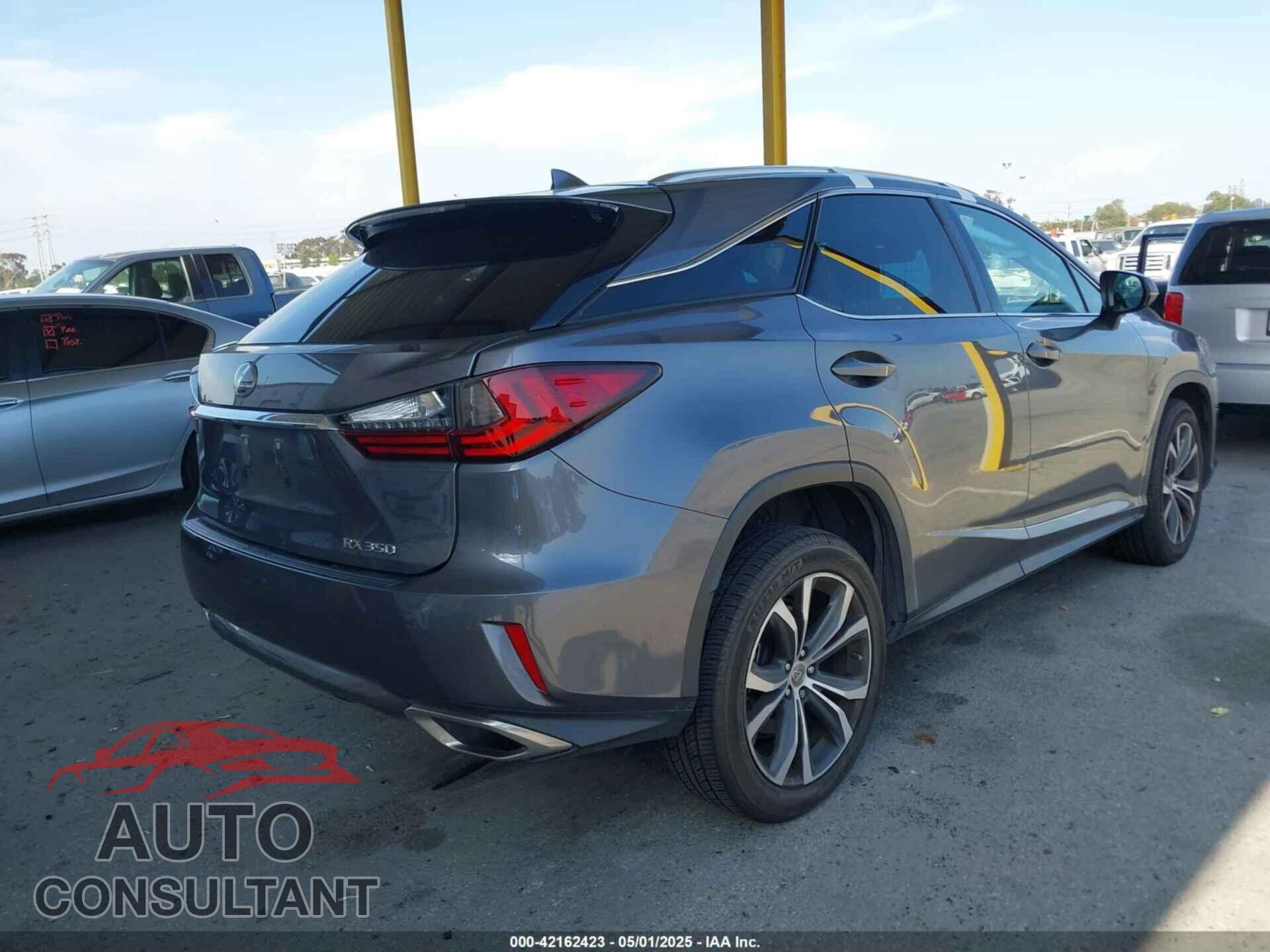 LEXUS RX 350 2017 - 2T2ZZMCA2HC073876