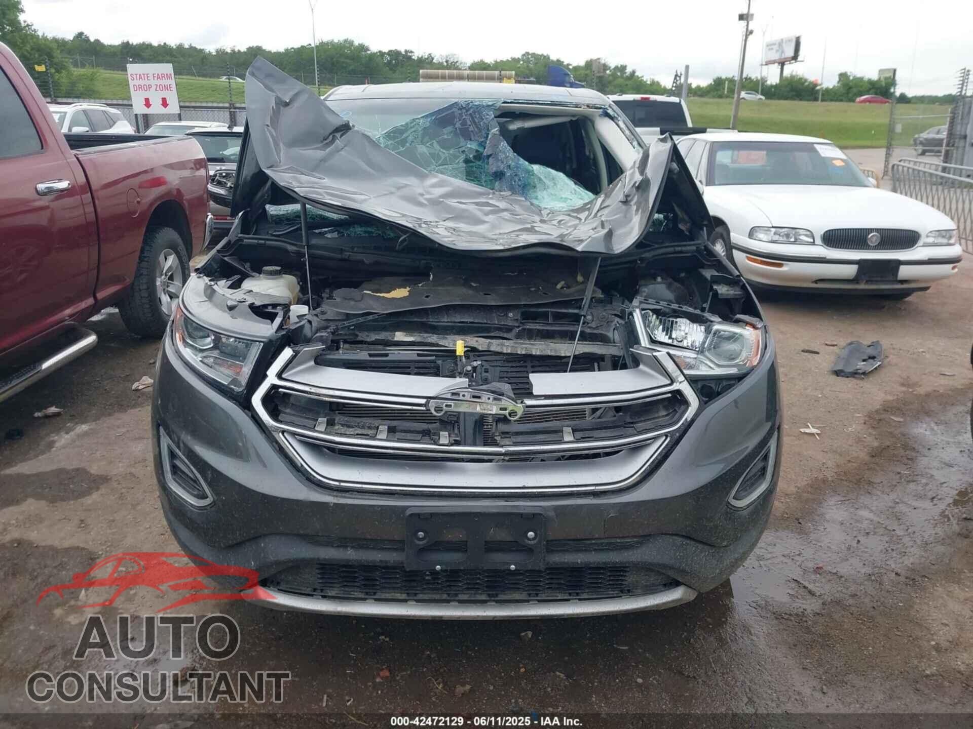 FORD EDGE 2017 - 2FMPK3K8XHBB42777