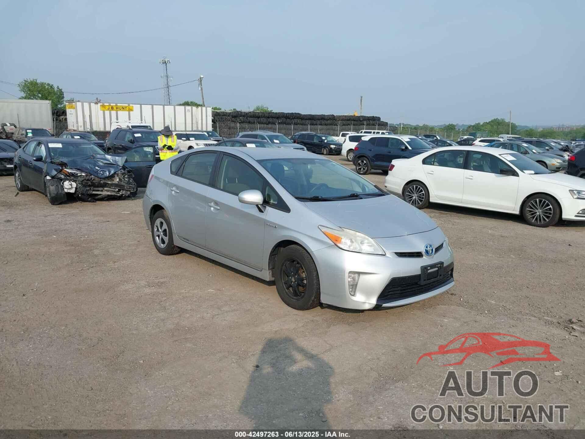 TOYOTA PRIUS 2012 - JTDKN3DU0C5399637