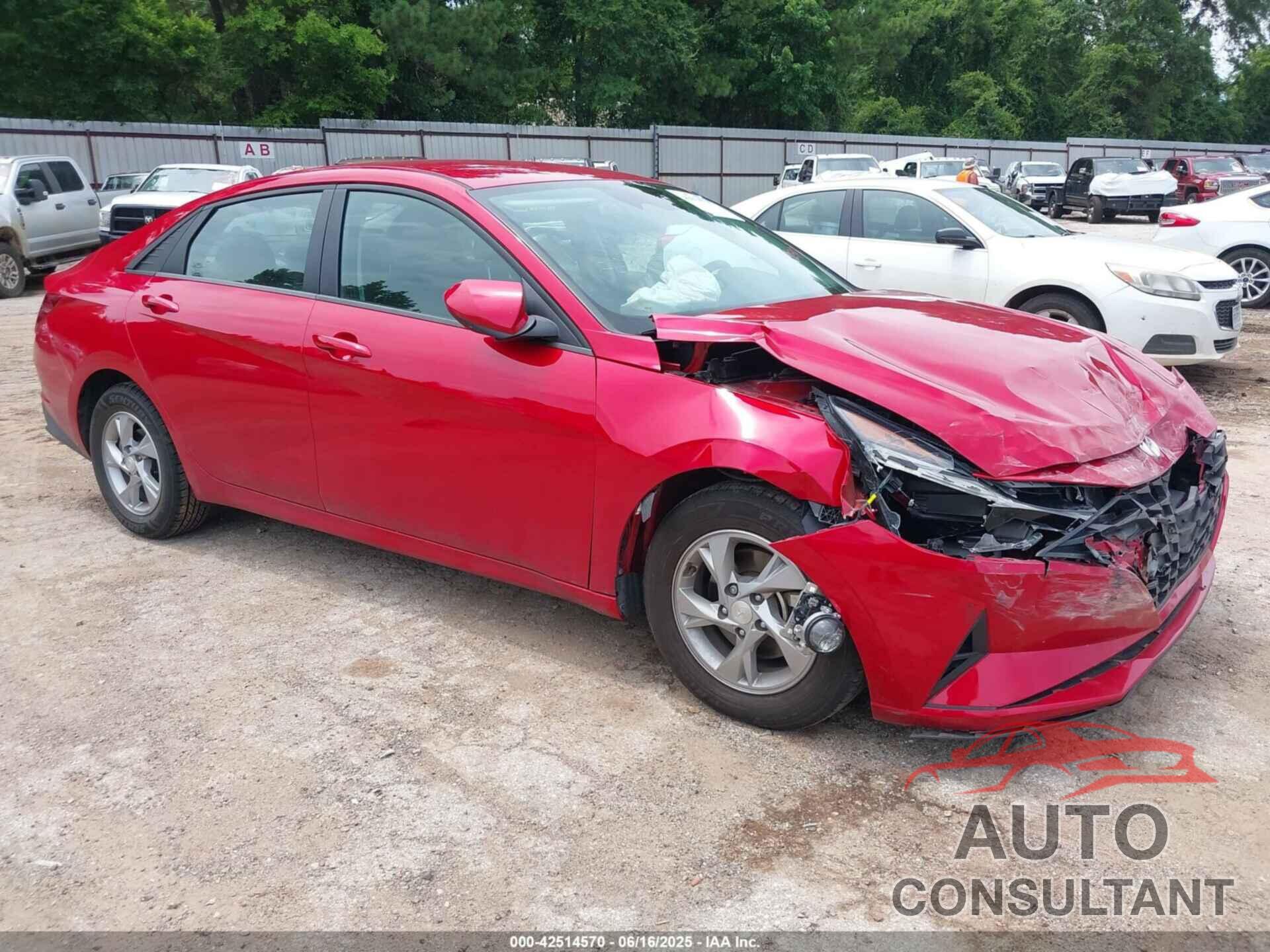 HYUNDAI ELANTRA 2023 - 5NPLL4AG6PH108725