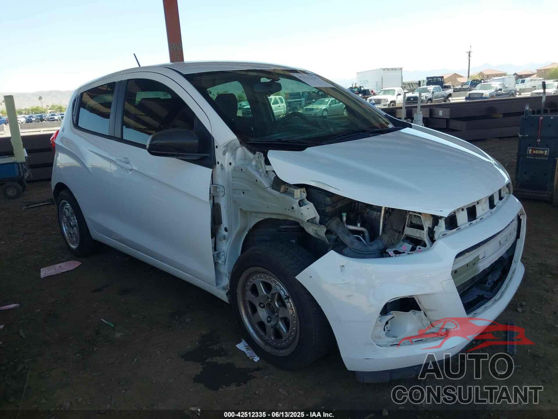 CHEVROLET SPARK 2017 - KL8CB6SA5HC720350