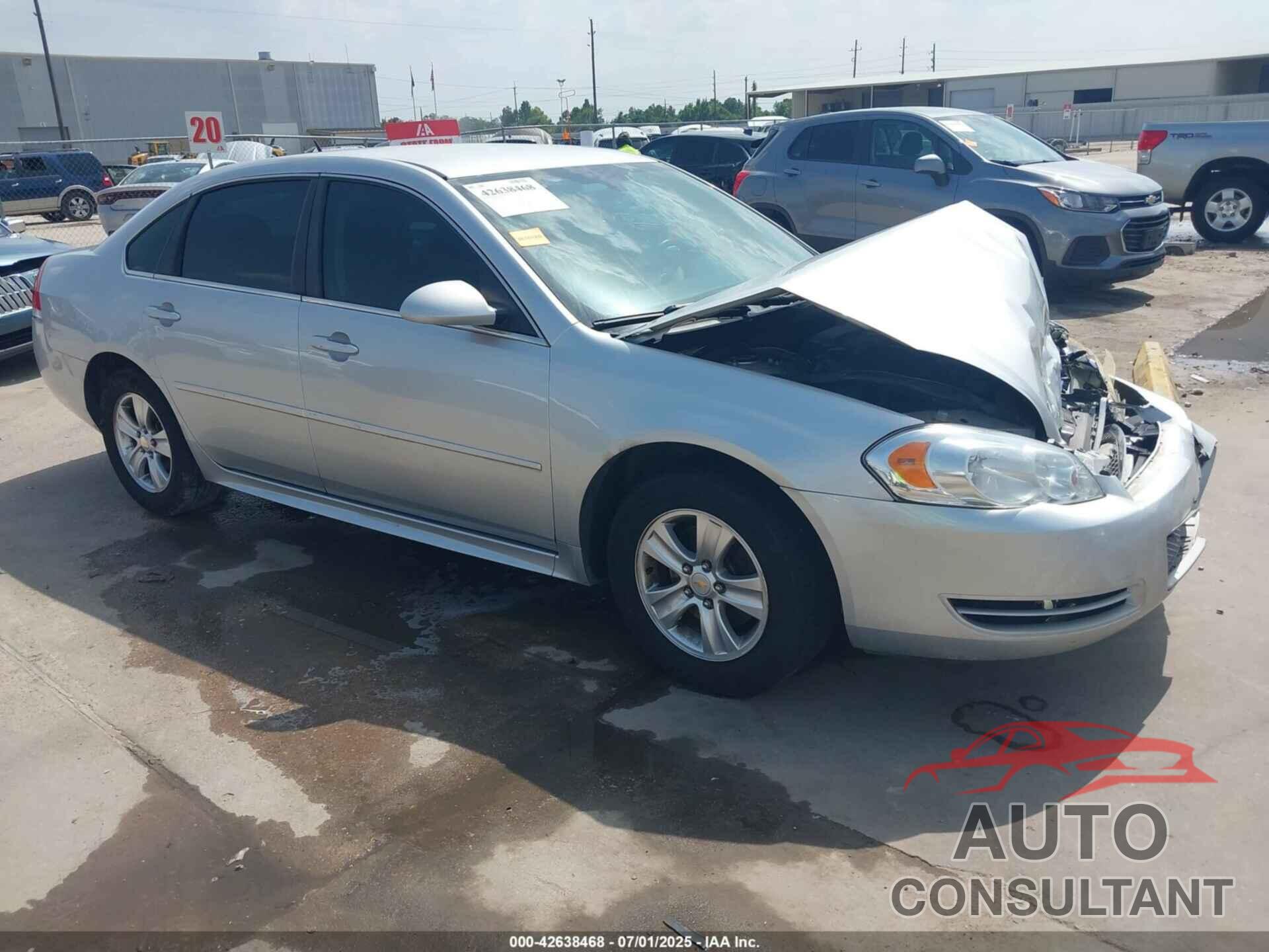 CHEVROLET IMPALA 2013 - 2G1WF5E36D1252914