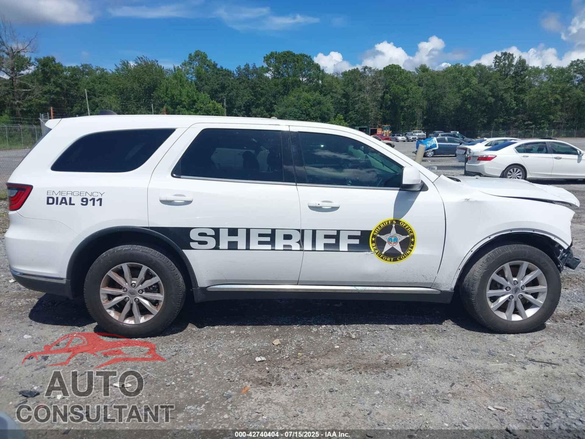DODGE DURANGO 2020 - 1C4SDJFTXLC266519