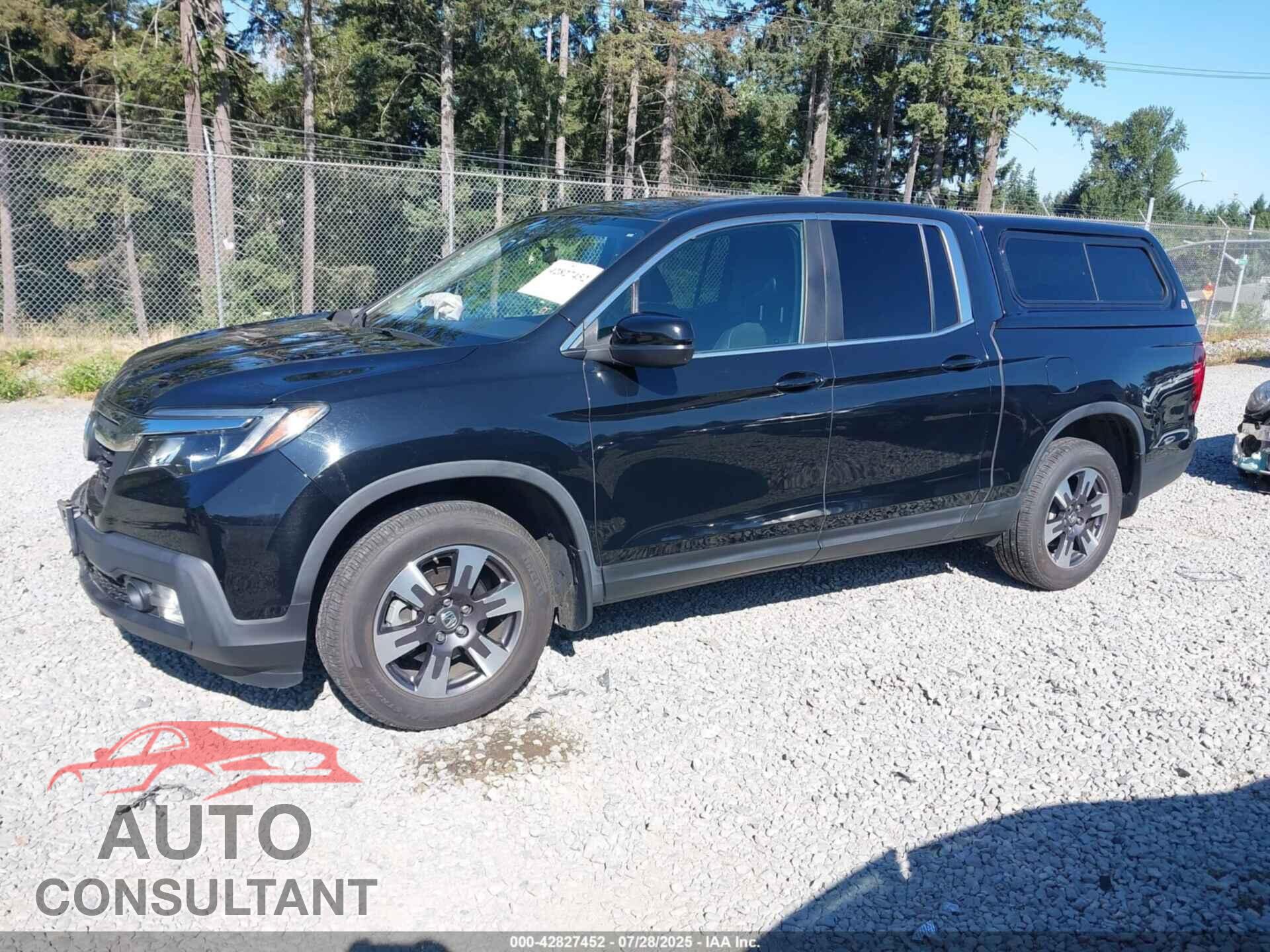 HONDA RIDGELINE 2017 - 5FPYK3F56HB012451