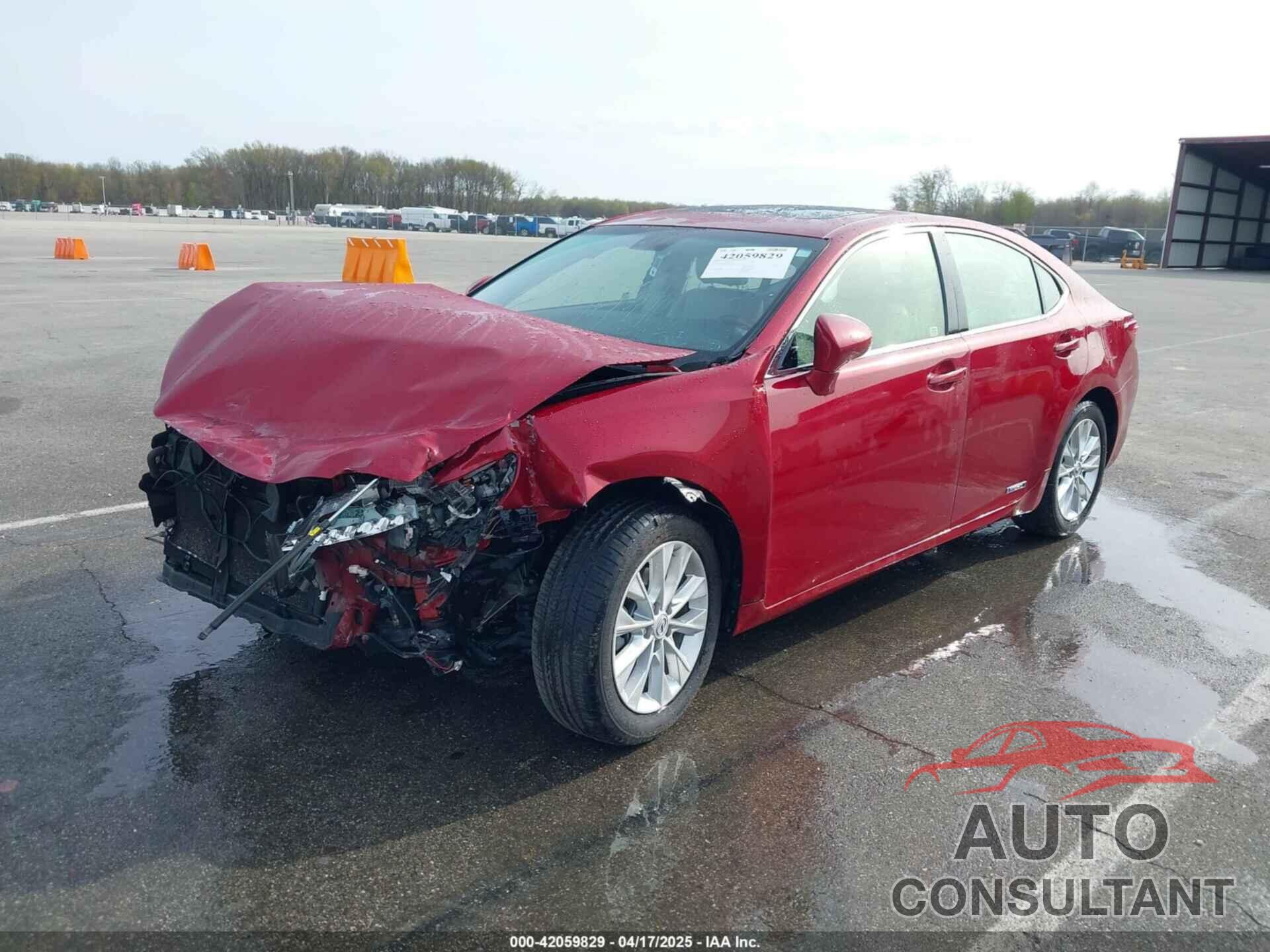 LEXUS ES 300H 2013 - JTHBW1GG4D2005498