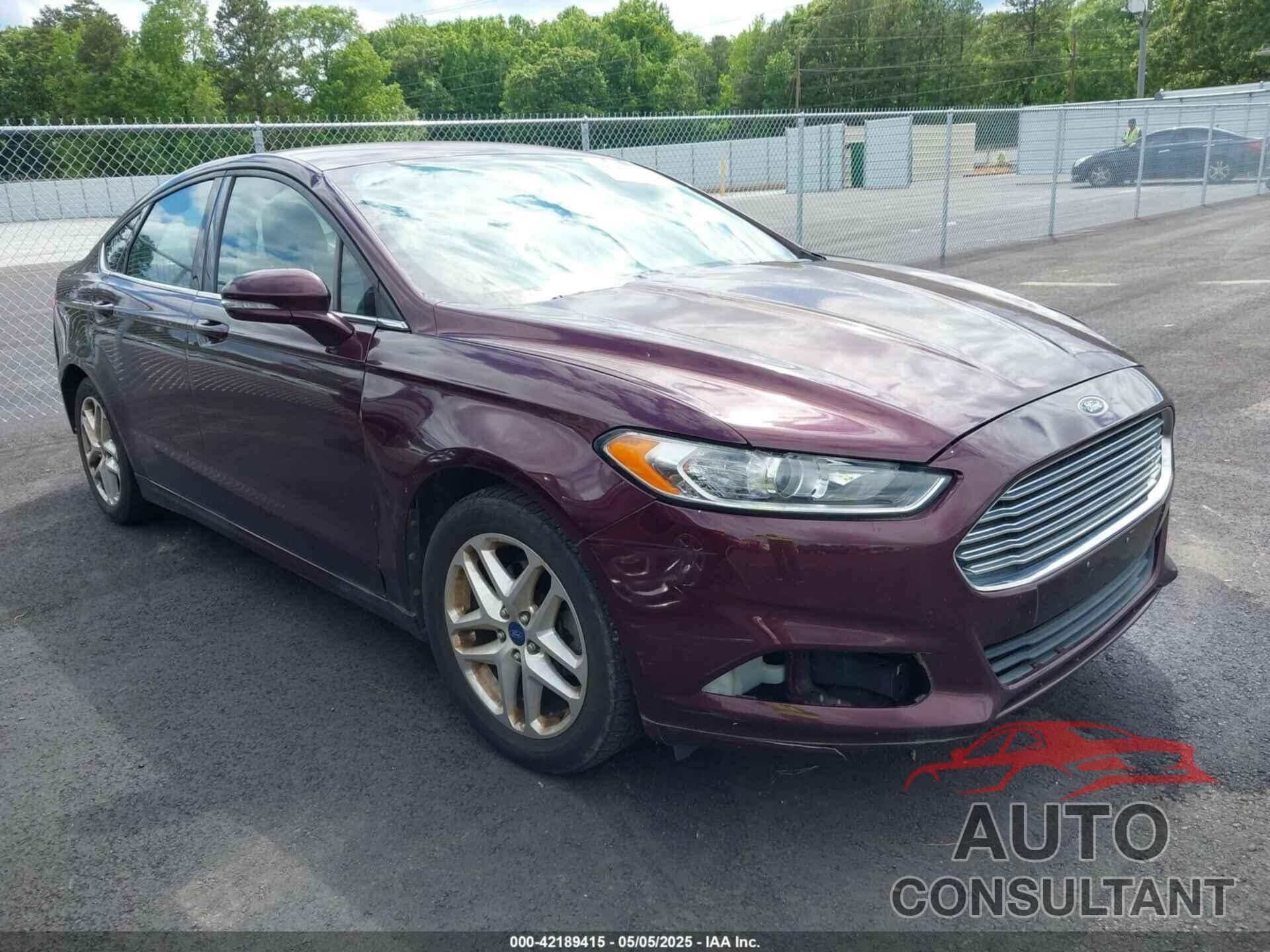 FORD FUSION 2013 - 3FA6P0HR8DR114350