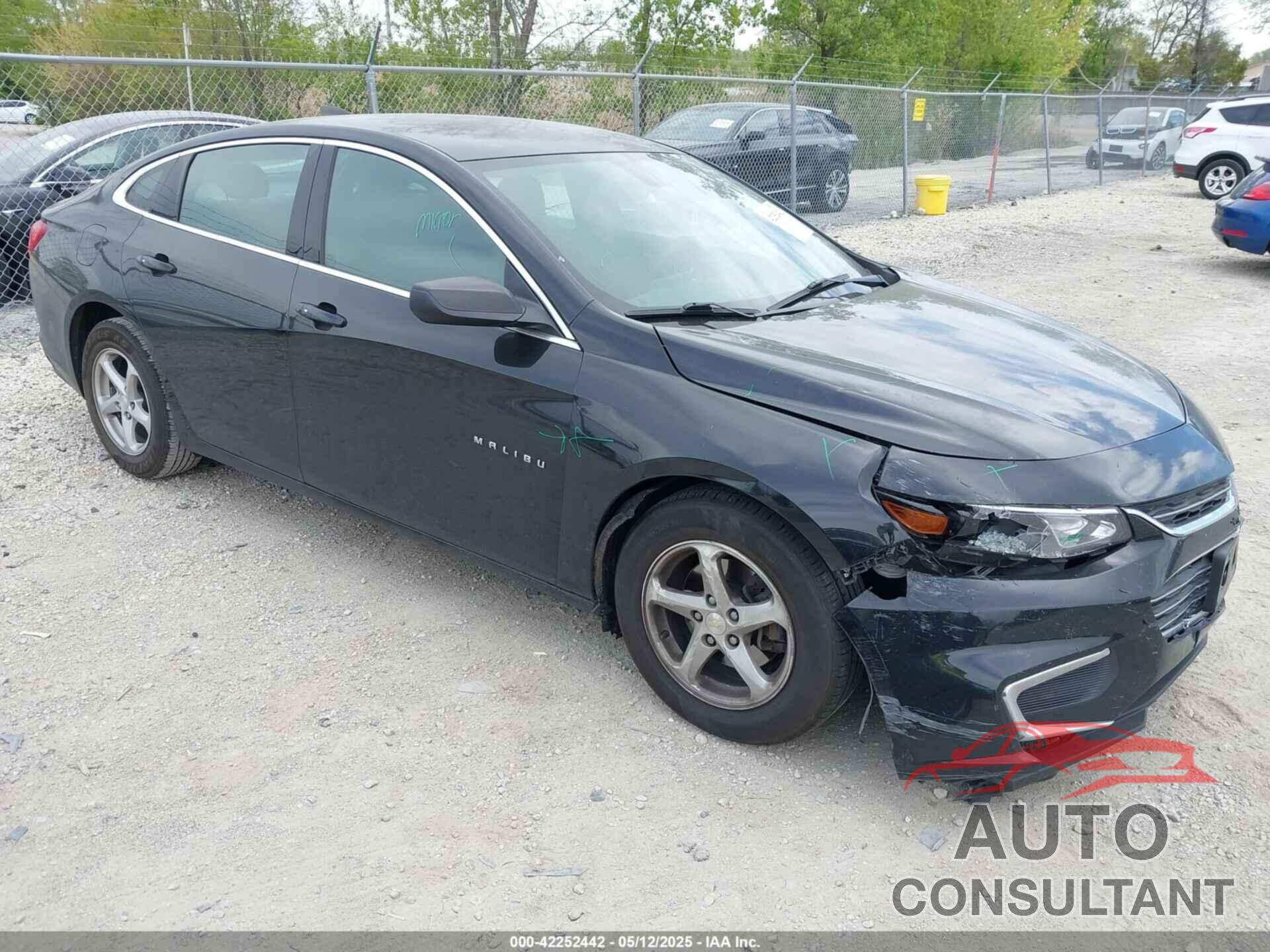 CHEVROLET MALIBU 2017 - 1G1ZC5STXHF220511