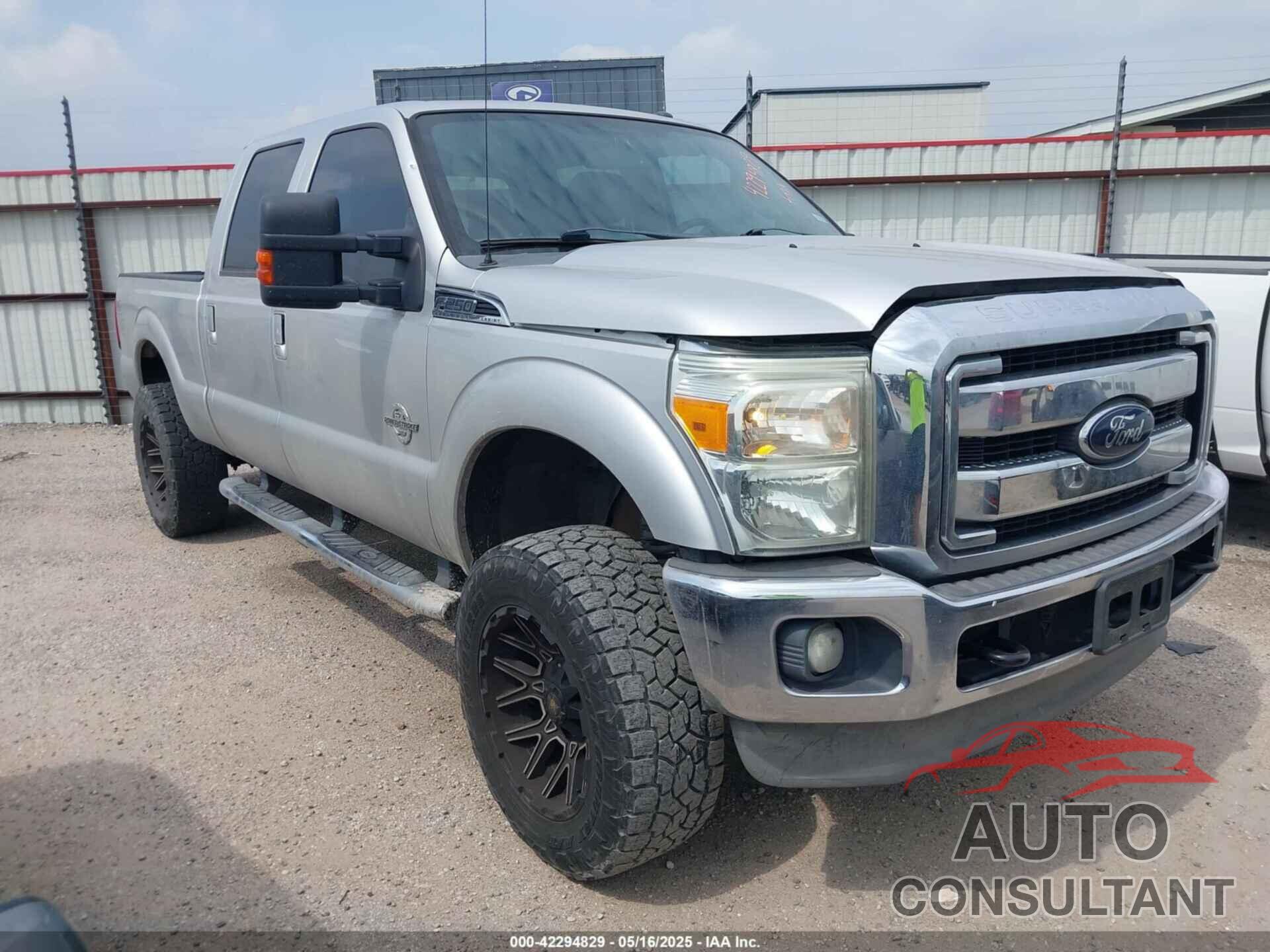 FORD F-250 2012 - 1FT7W2BT2CEC04550