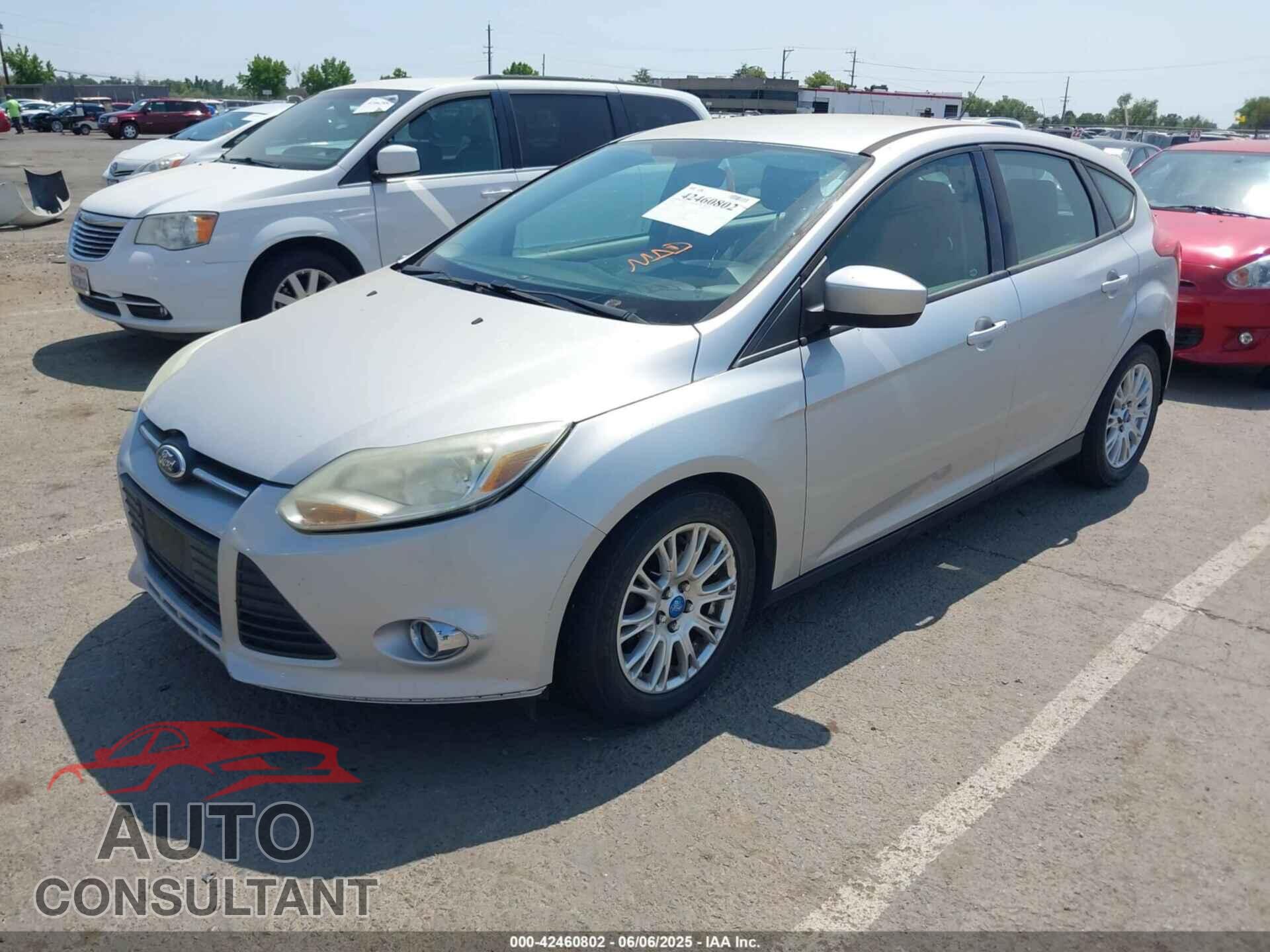FORD FOCUS 2012 - 1FAHP3K25CL169602