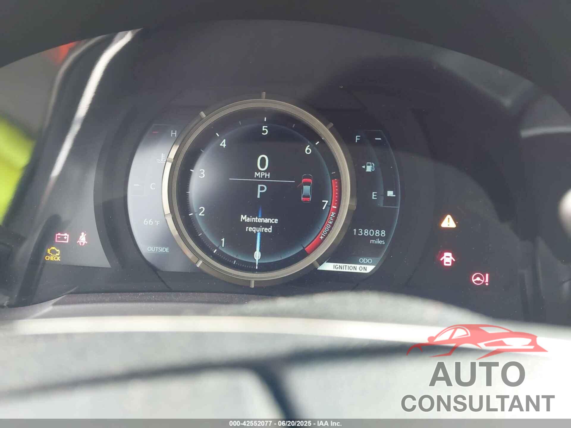LEXUS IS 300 2016 - JTHCM1D26G5002396
