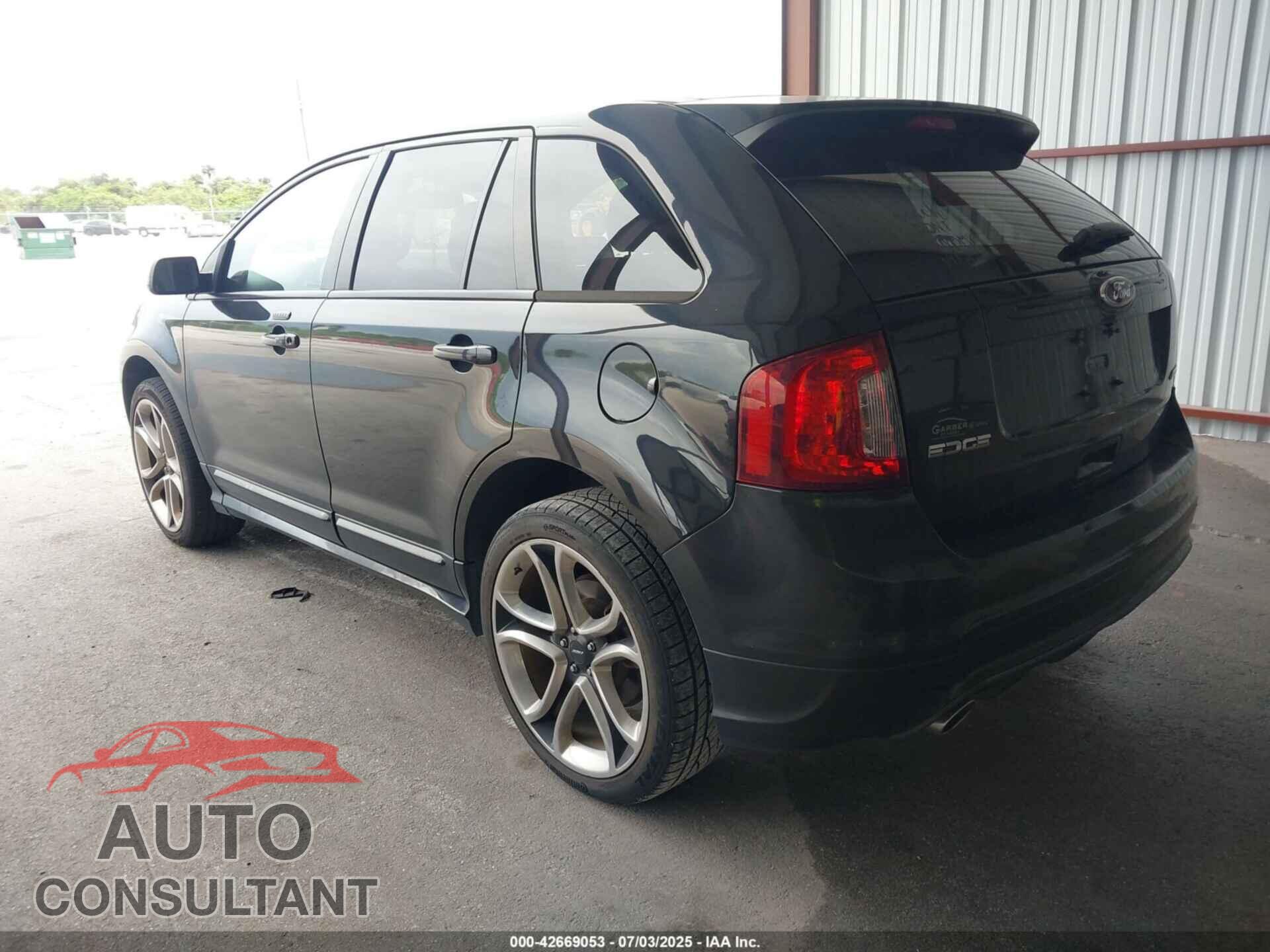 FORD EDGE 2013 - 2FMDK3AK1DBC80508