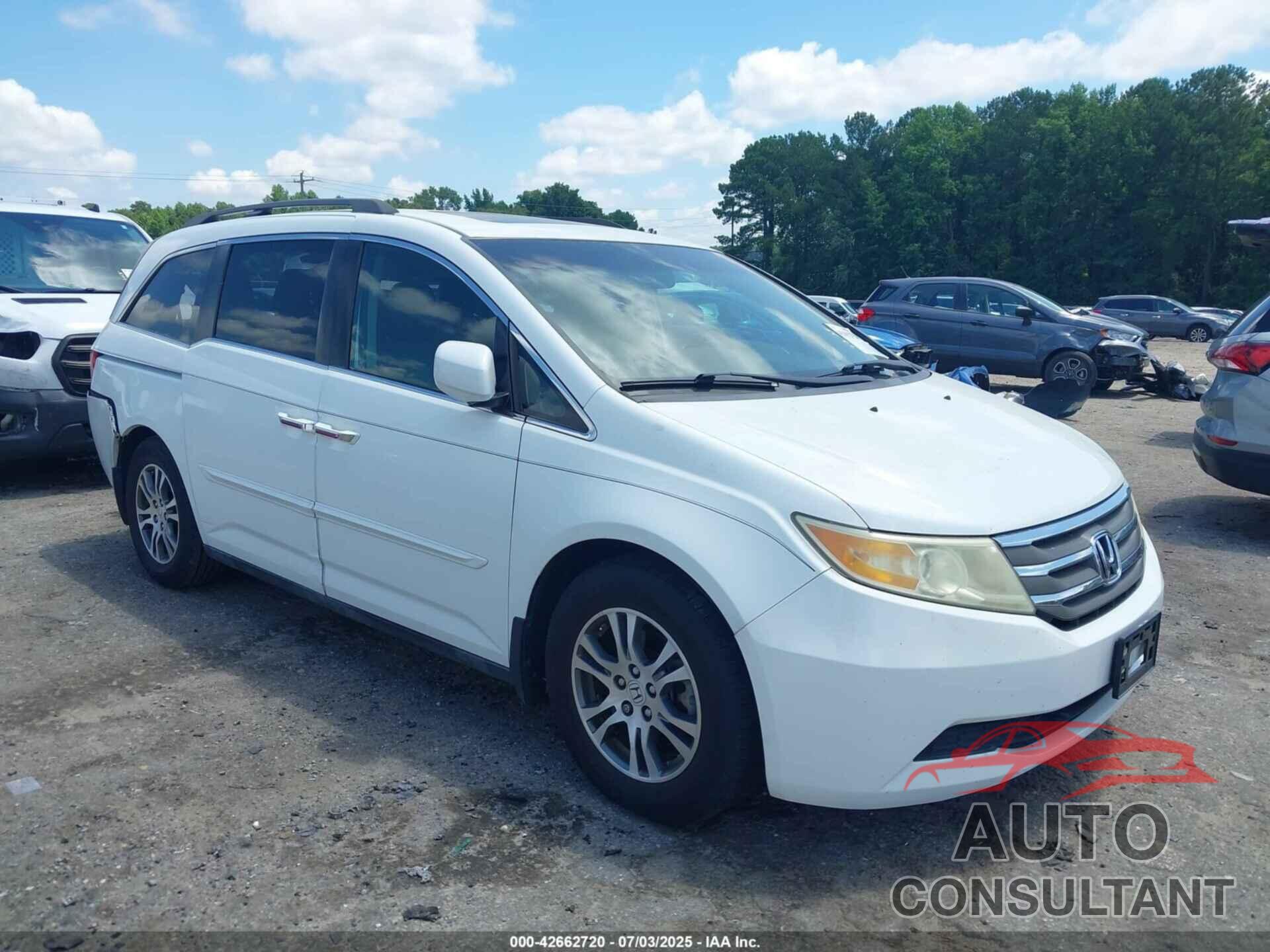 HONDA ODYSSEY 2011 - 5FNRL5H6XBB002461