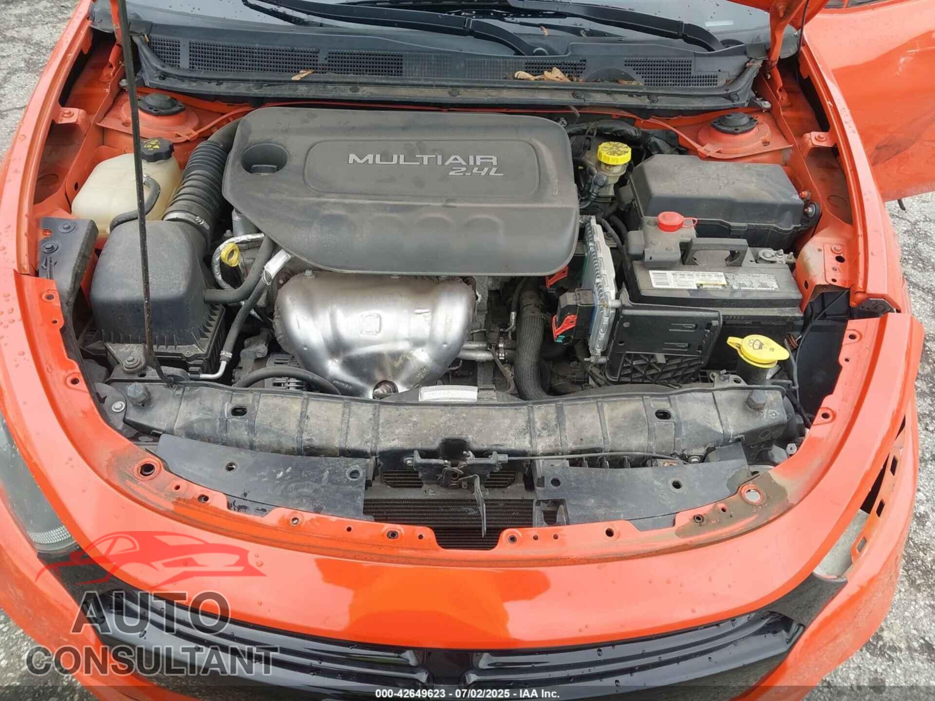 DODGE DART 2015 - 1C3CDFBB9FD224926