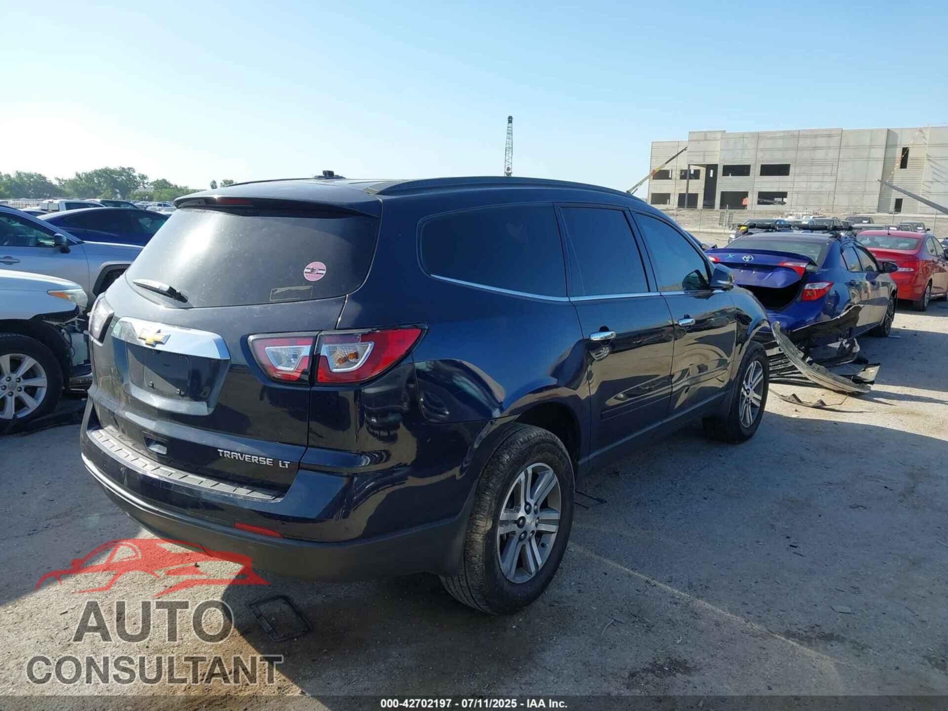 CHEVROLET TRAVERSE 2016 - 1GNKRGKD9GJ258357